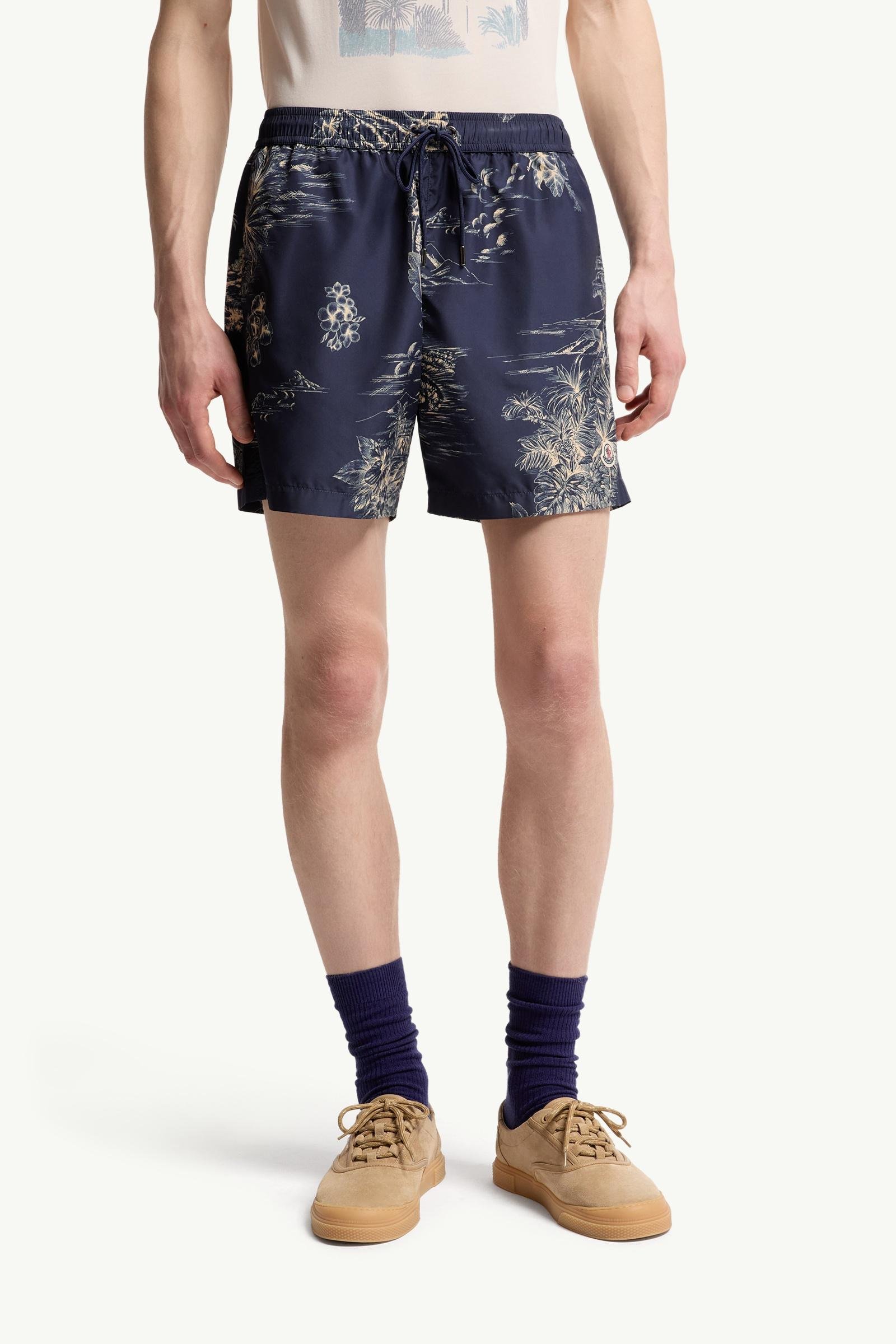 Floral Print Swim Shorts - 图片 4