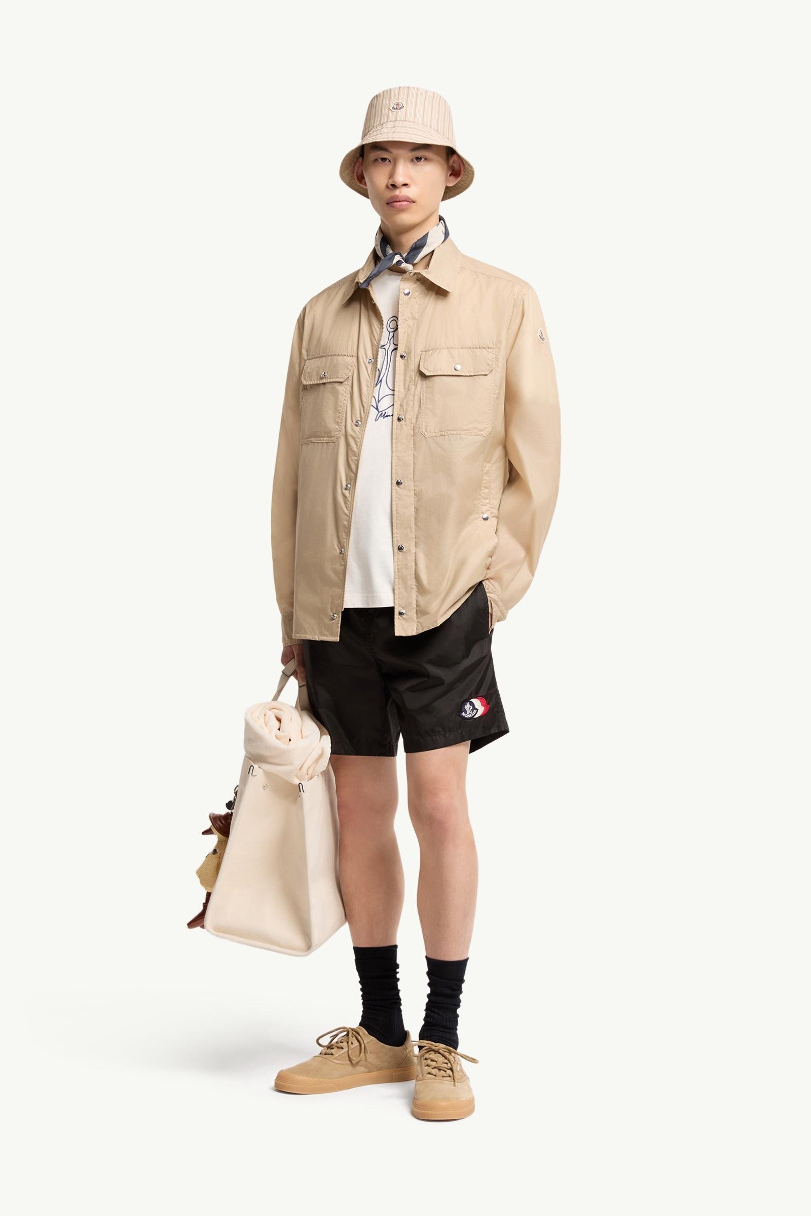 Logo Patch Swim Shorts