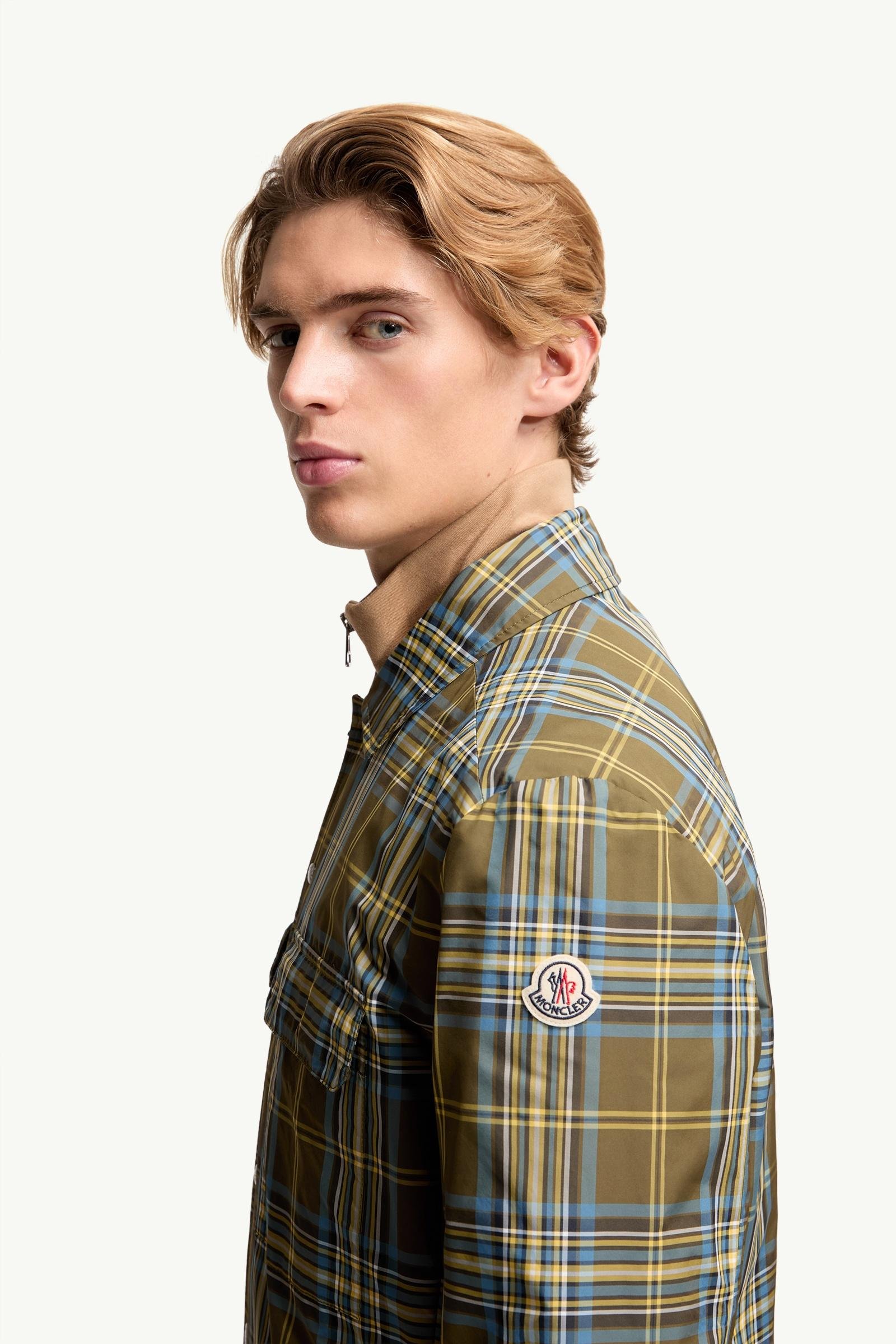 Alternative view of Monogram Checked Shirt Jacket