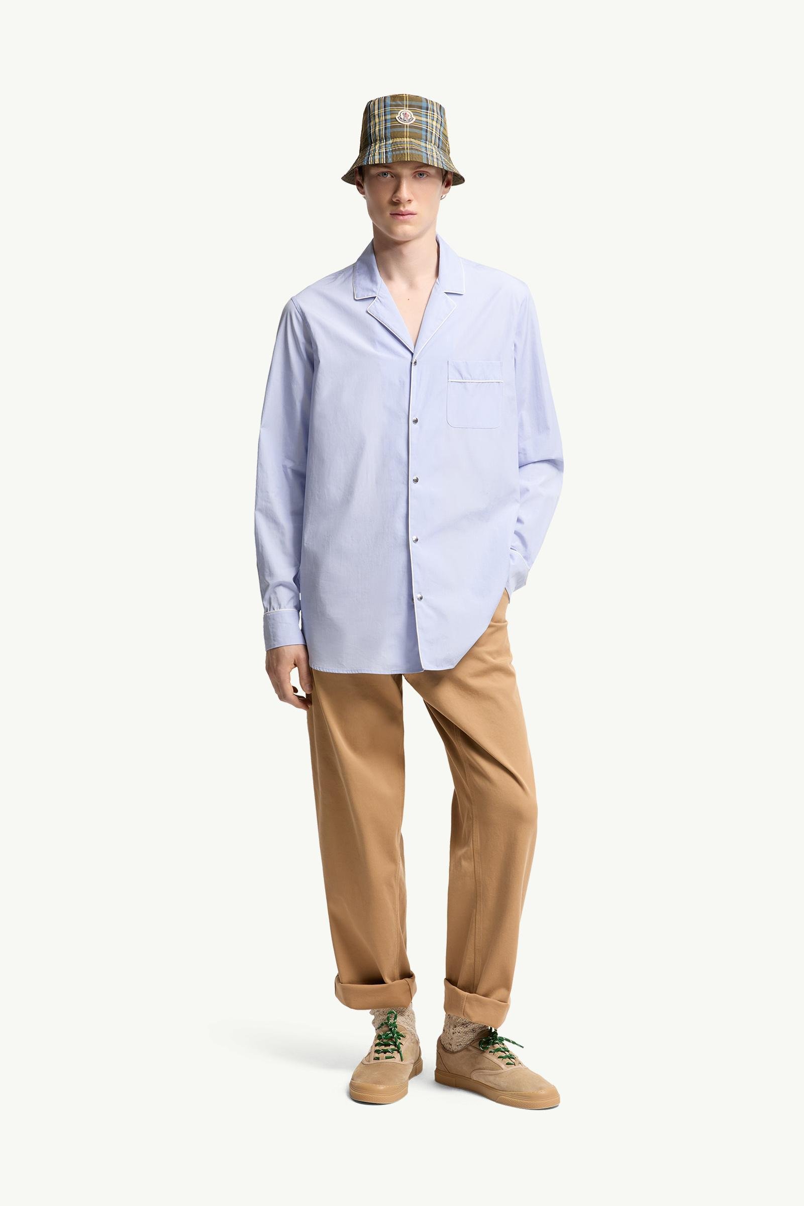Fil-à-Fil Cotton Long Sleeve Shirt