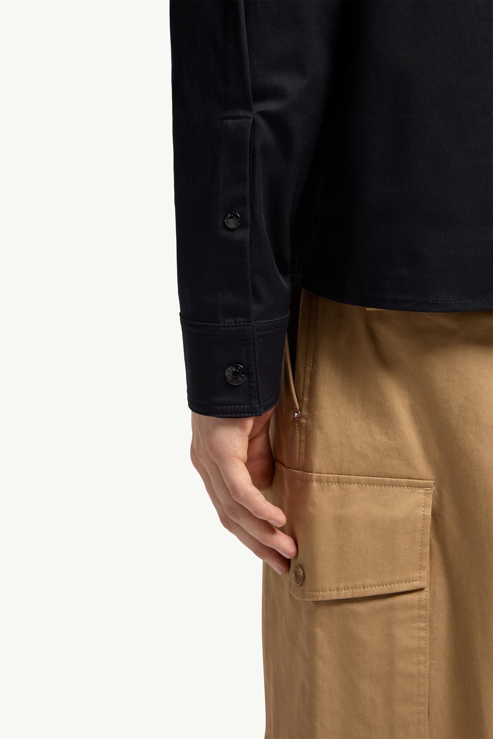 Cotton Blend Gabardine Shirt Jacket - 图片 6