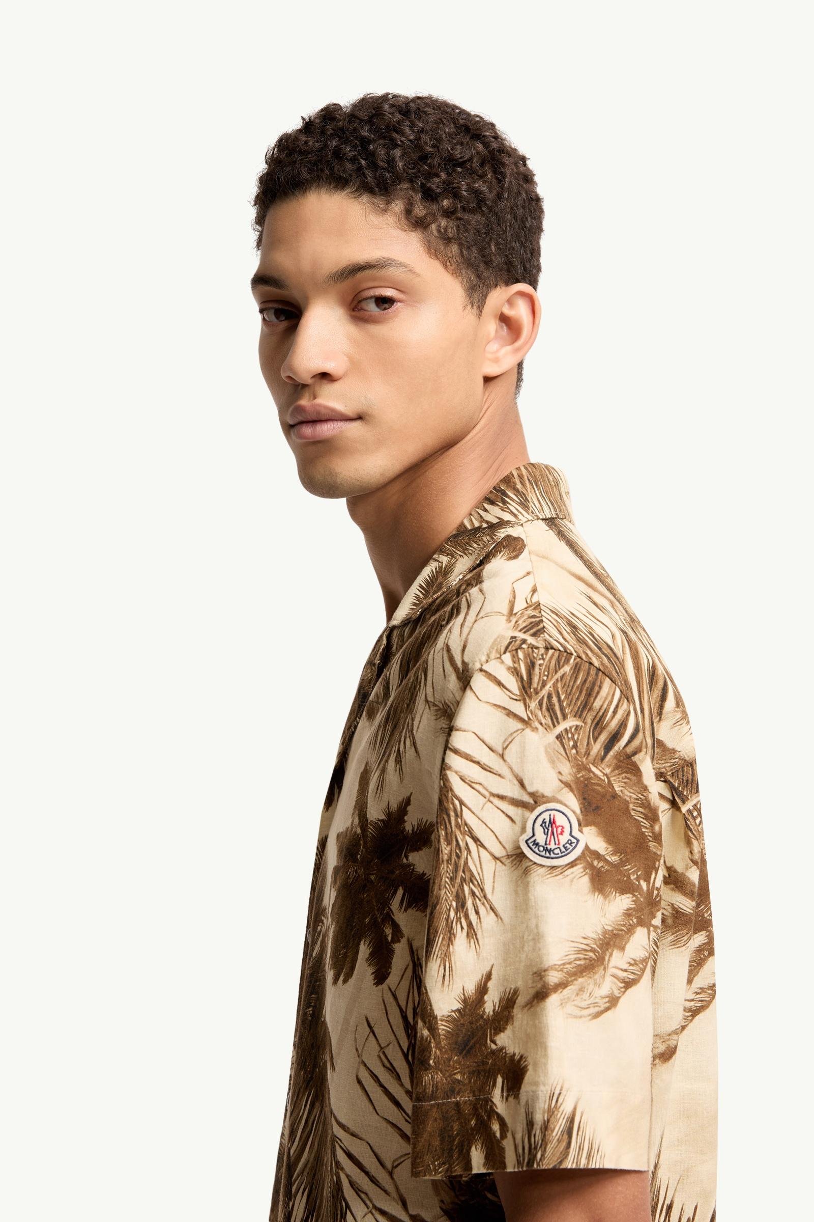 Alternative view of Cotton & Linen Blend Short Sleeve Shirt
