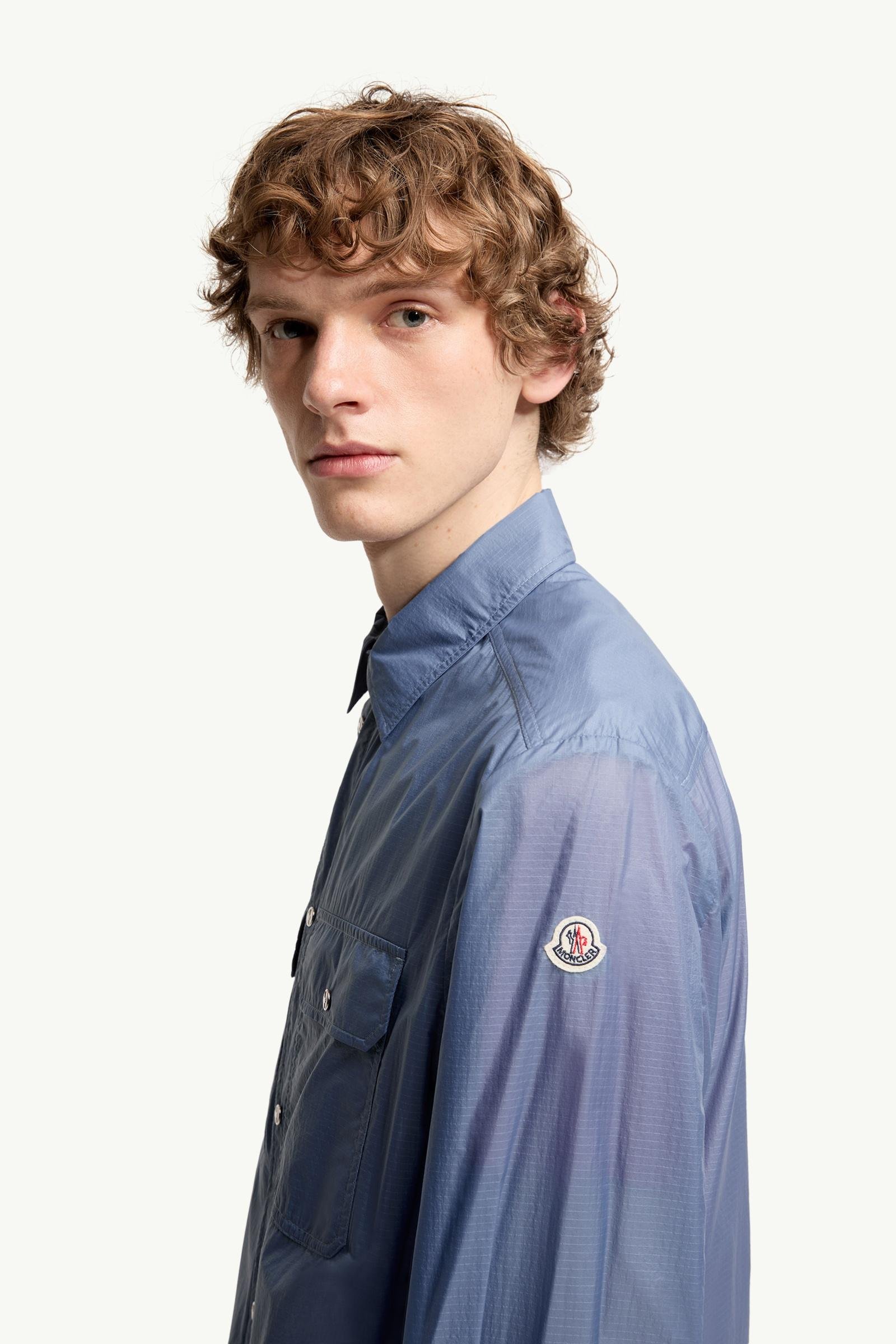 Alternative view of Logo Patch Long Sleeve Shirt Jacket