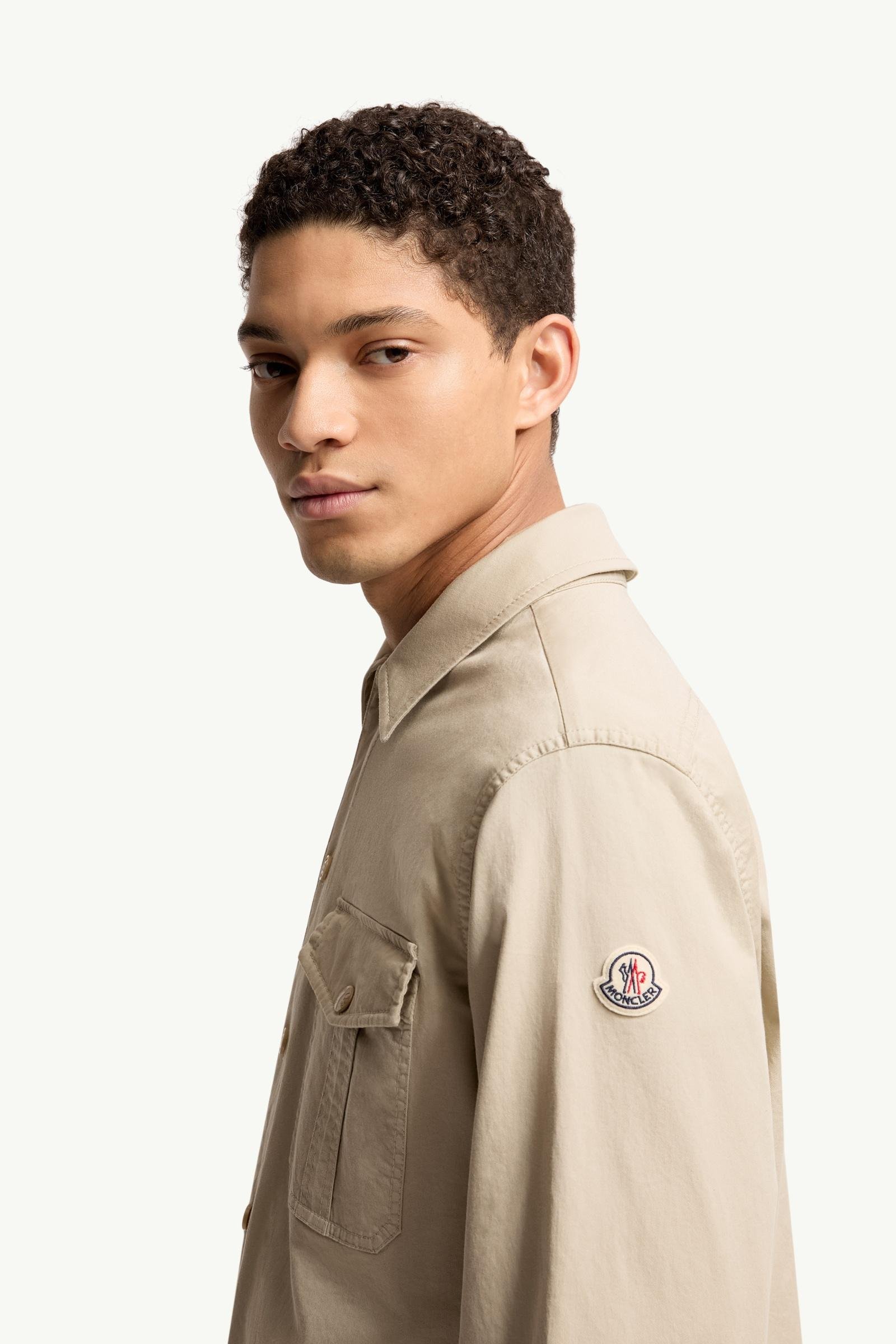 Alternative view of Cotton Blend Gabardine Long Sleeve Shirt