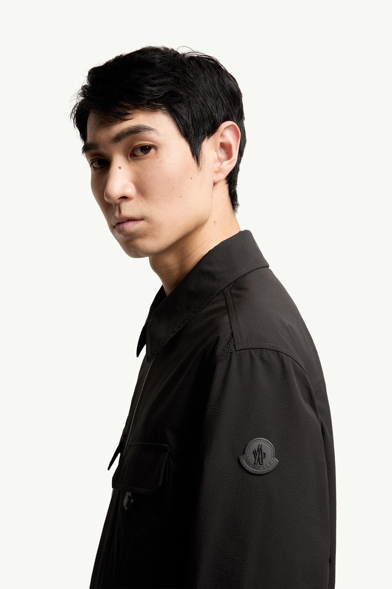 Seersucker Shirt Jacket - 图片 2