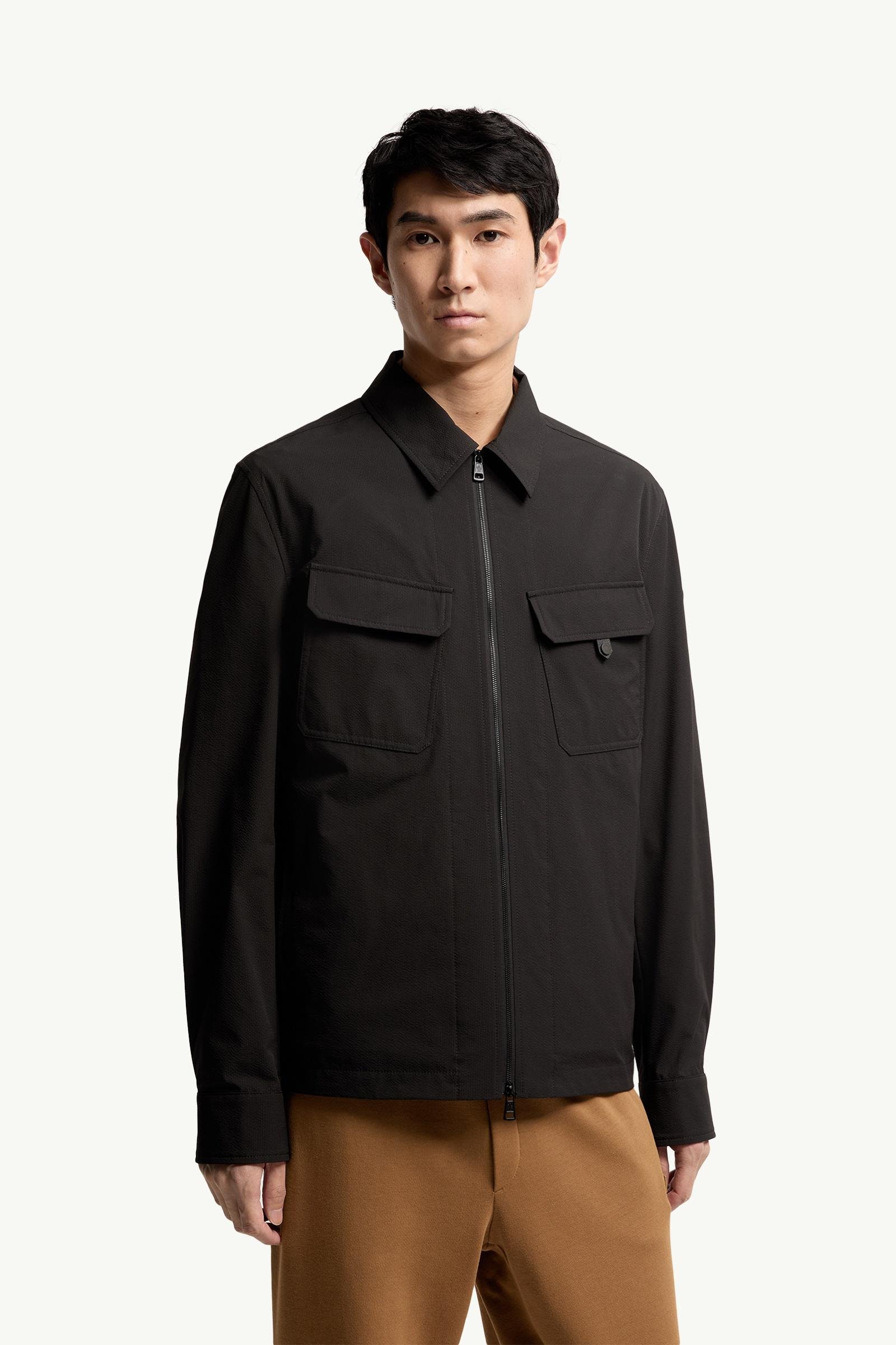 Seersucker Shirt Jacket - 图片 4