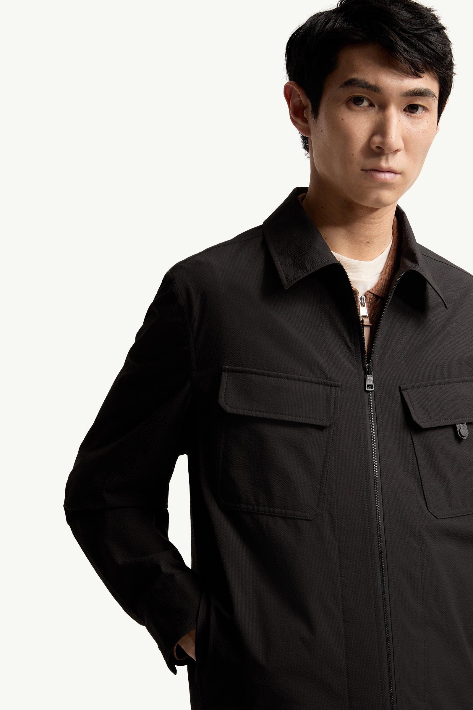 Seersucker Shirt Jacket - 图片 6