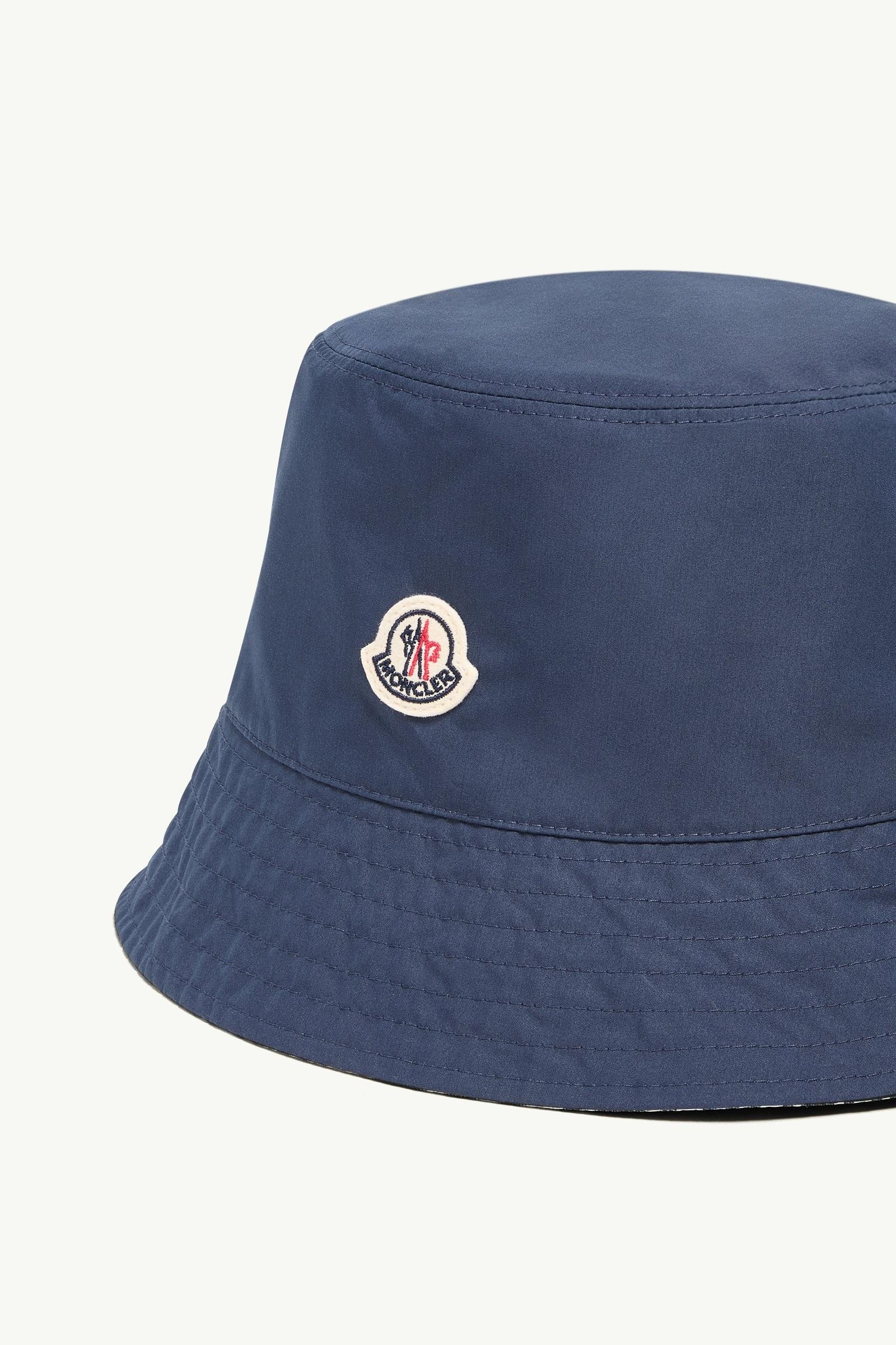 Reversible Striped Cotton Bucket hat - 图片 6