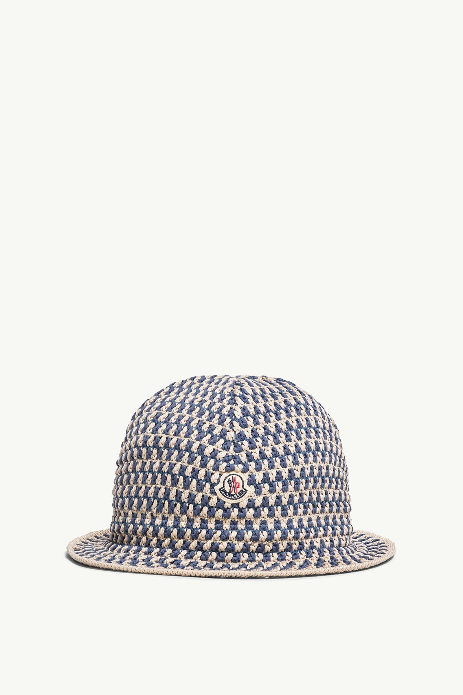 Crochet Cotton Blend Bucket Hat