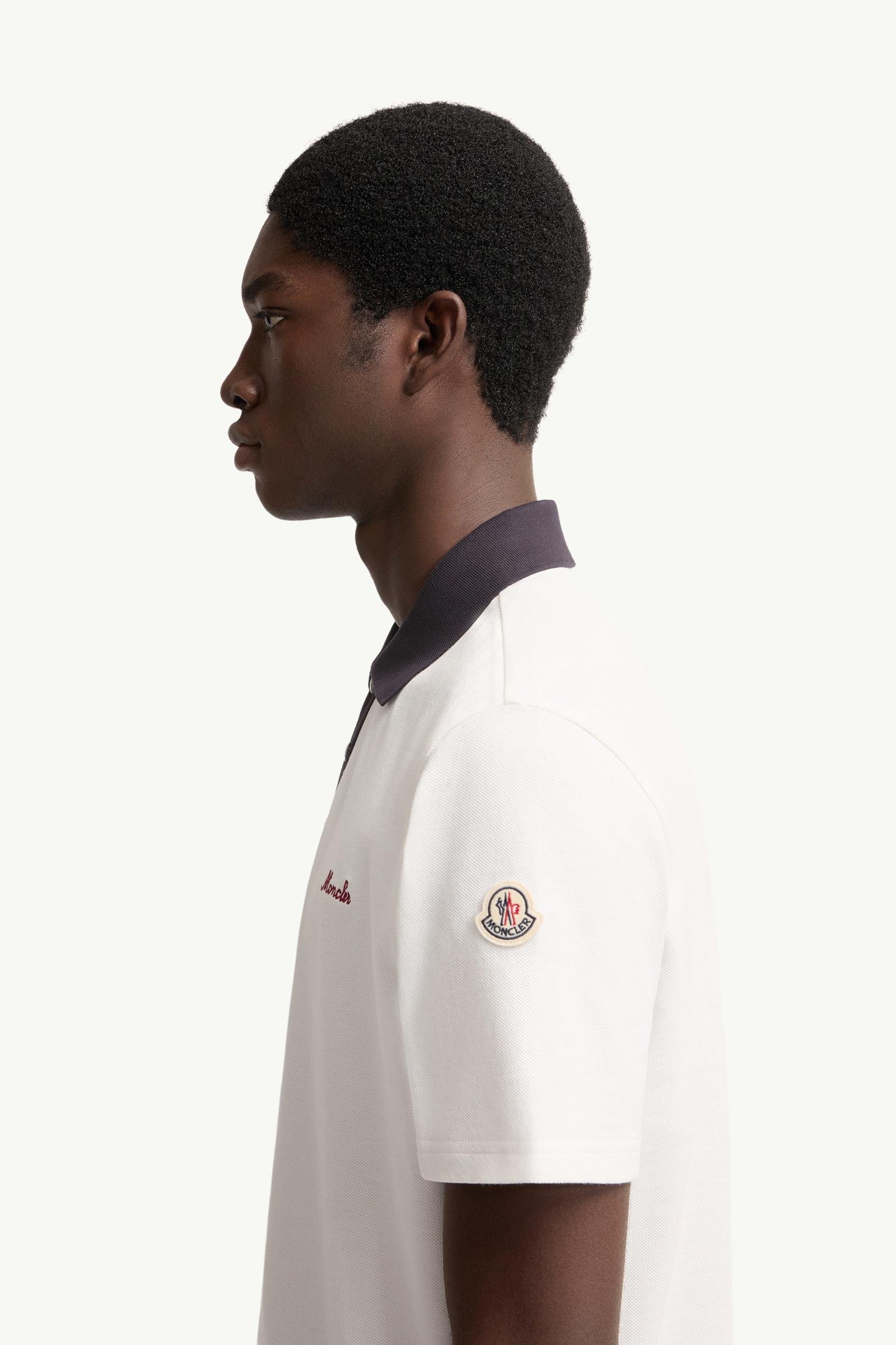 Embroidered Logo Cotton Piquet Polo Shirt - 图片 2
