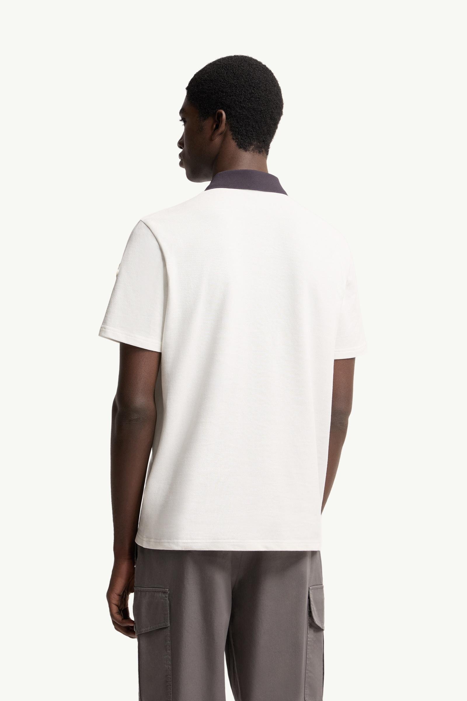 Embroidered Logo Cotton Piquet Polo Shirt - 图片 5