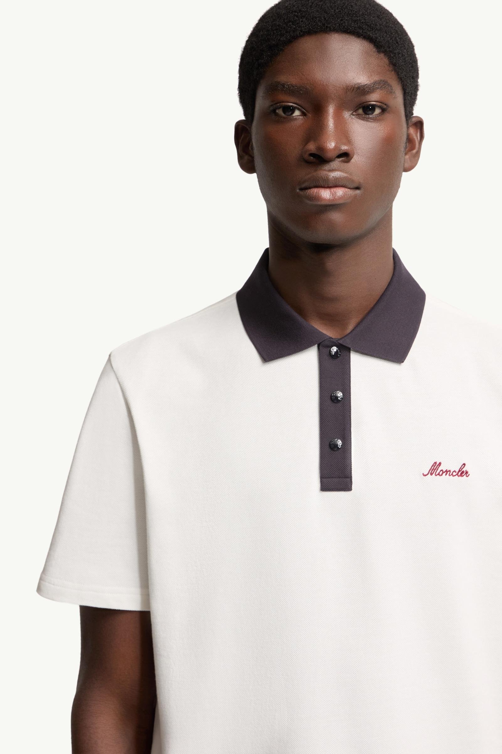 Embroidered Logo Cotton Piquet Polo Shirt - 图片 6
