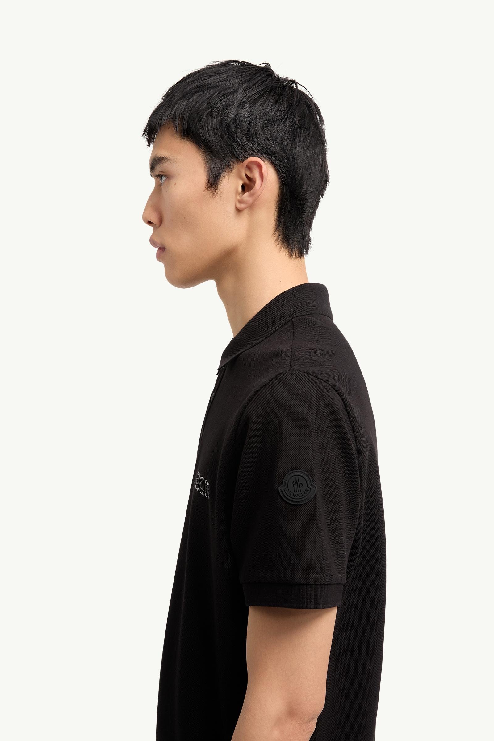 Logo Cotton Piquet Polo Shirt - 图片 2