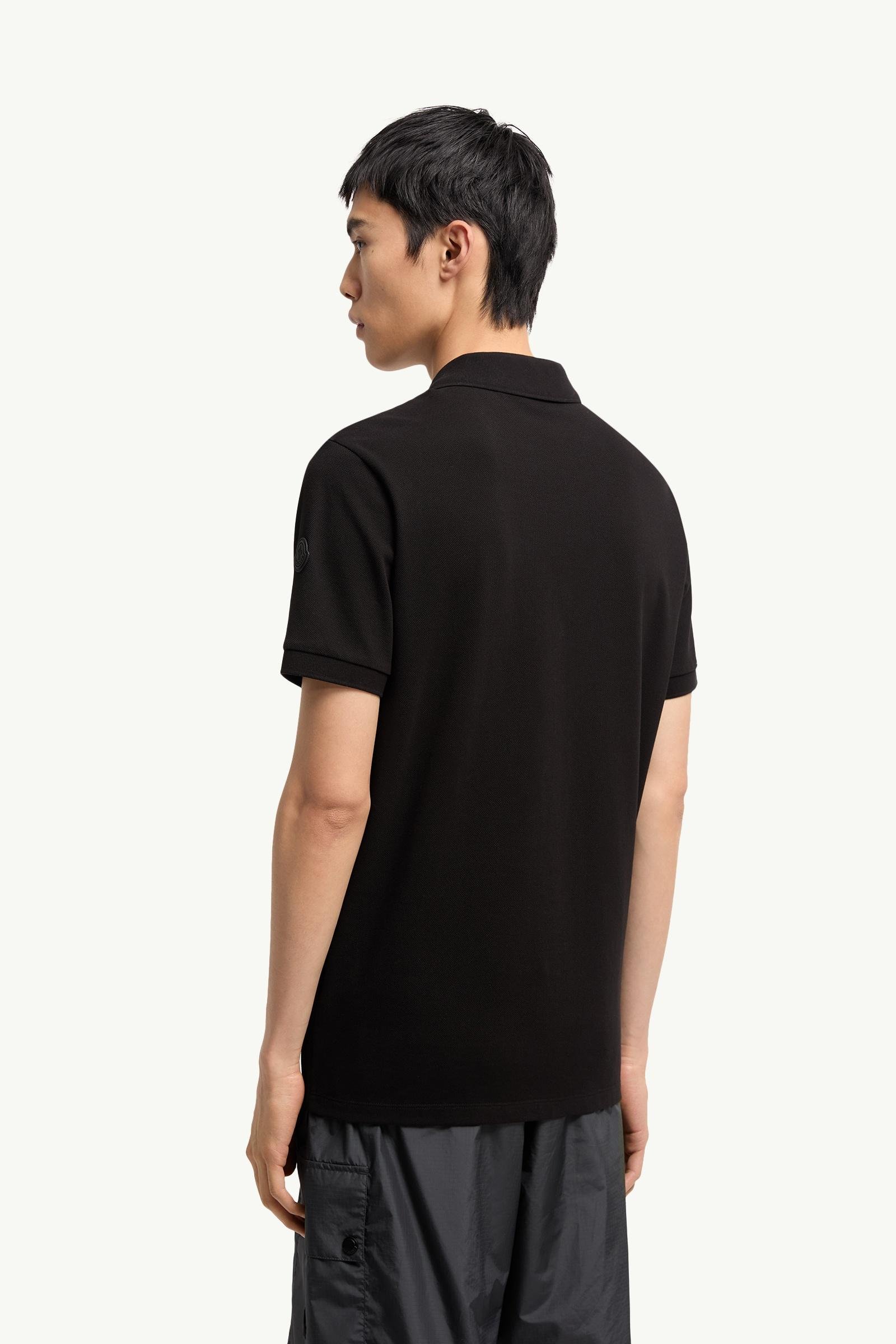 Logo Cotton Piquet Polo Shirt - 图片 5