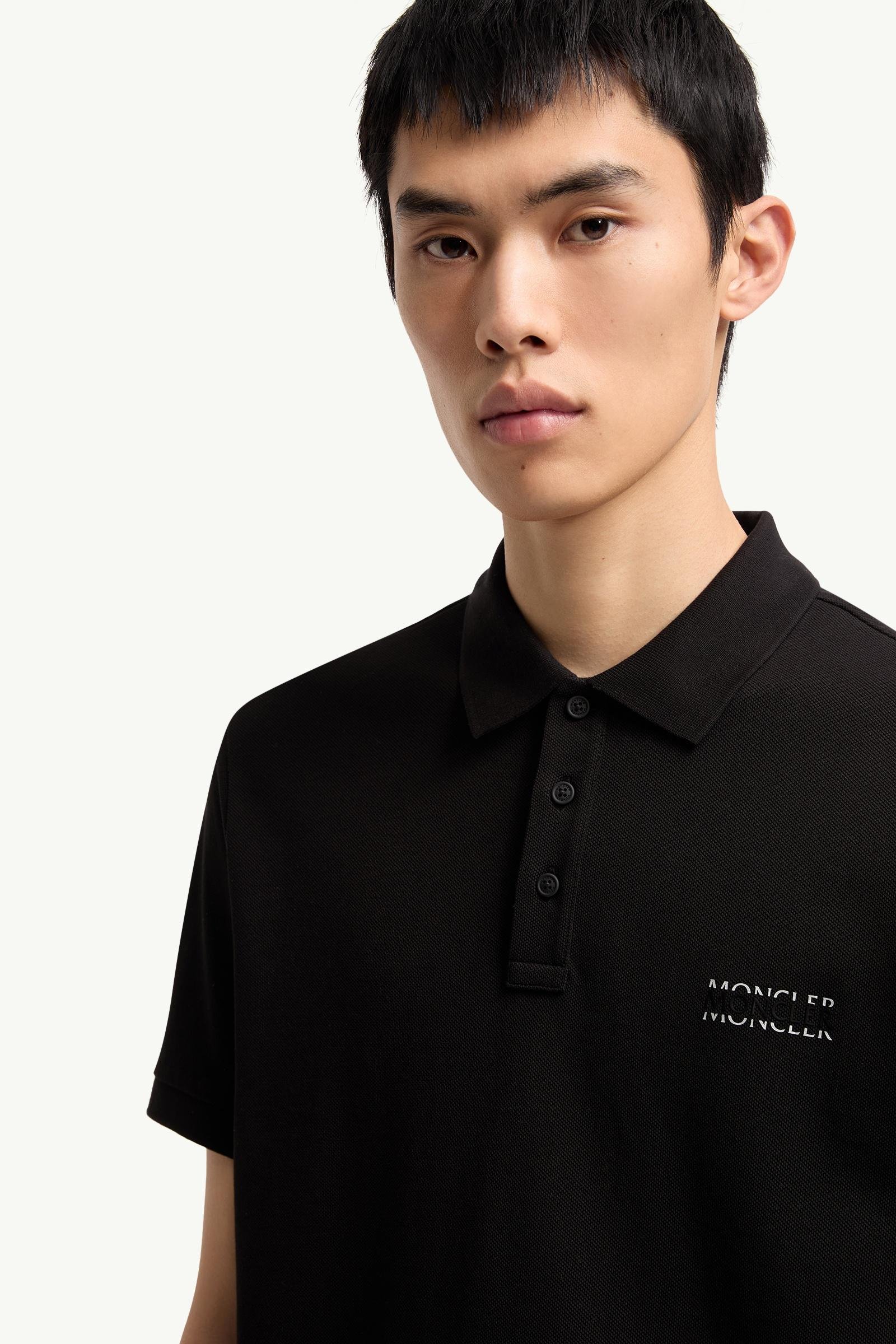 Logo Cotton Piquet Polo Shirt - 图片 6