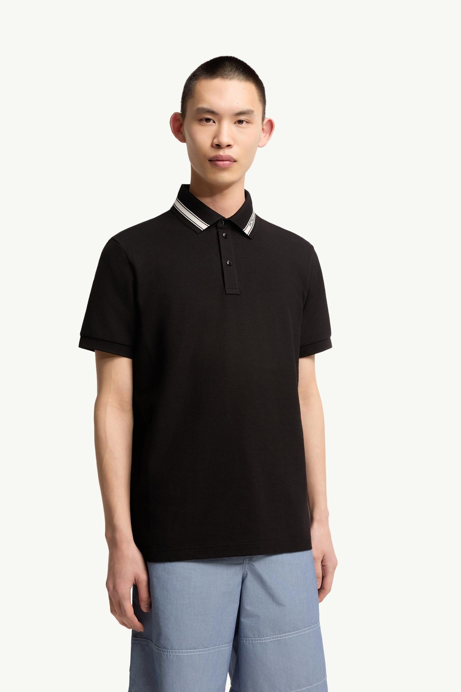 Cotton Piquet Polo Shirt - 图片 4