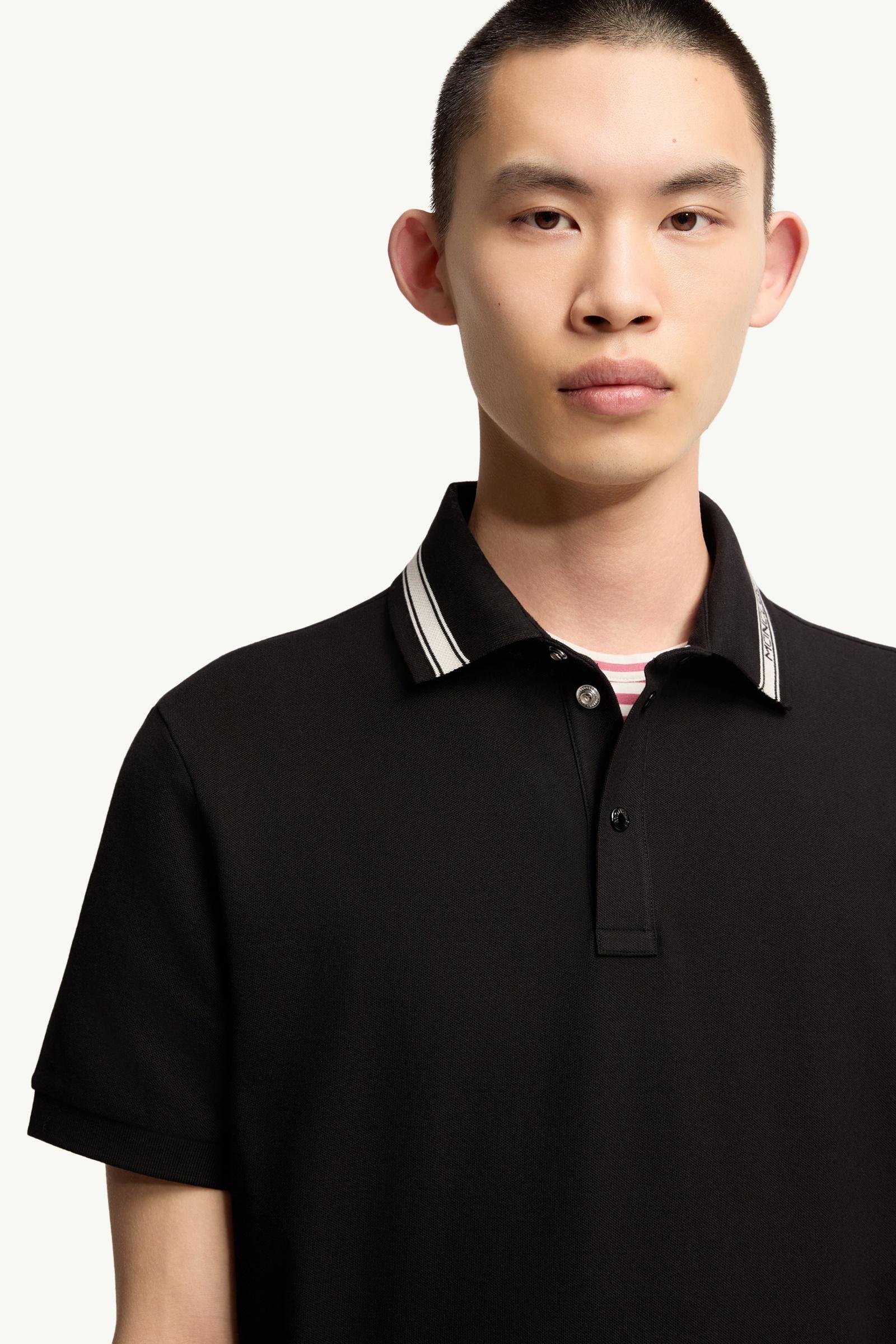 Cotton Piquet Polo Shirt - 图片 6
