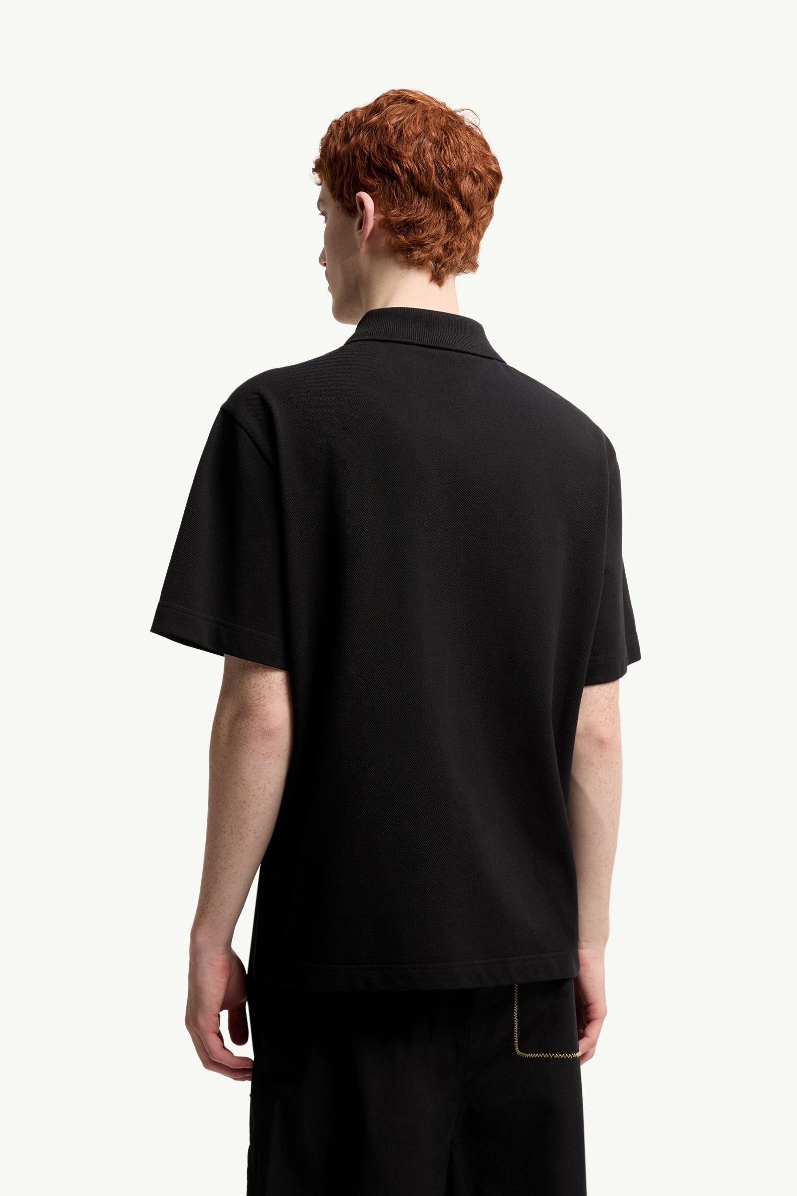 Logo Cotton Piquet Polo Shirt - 图片 5
