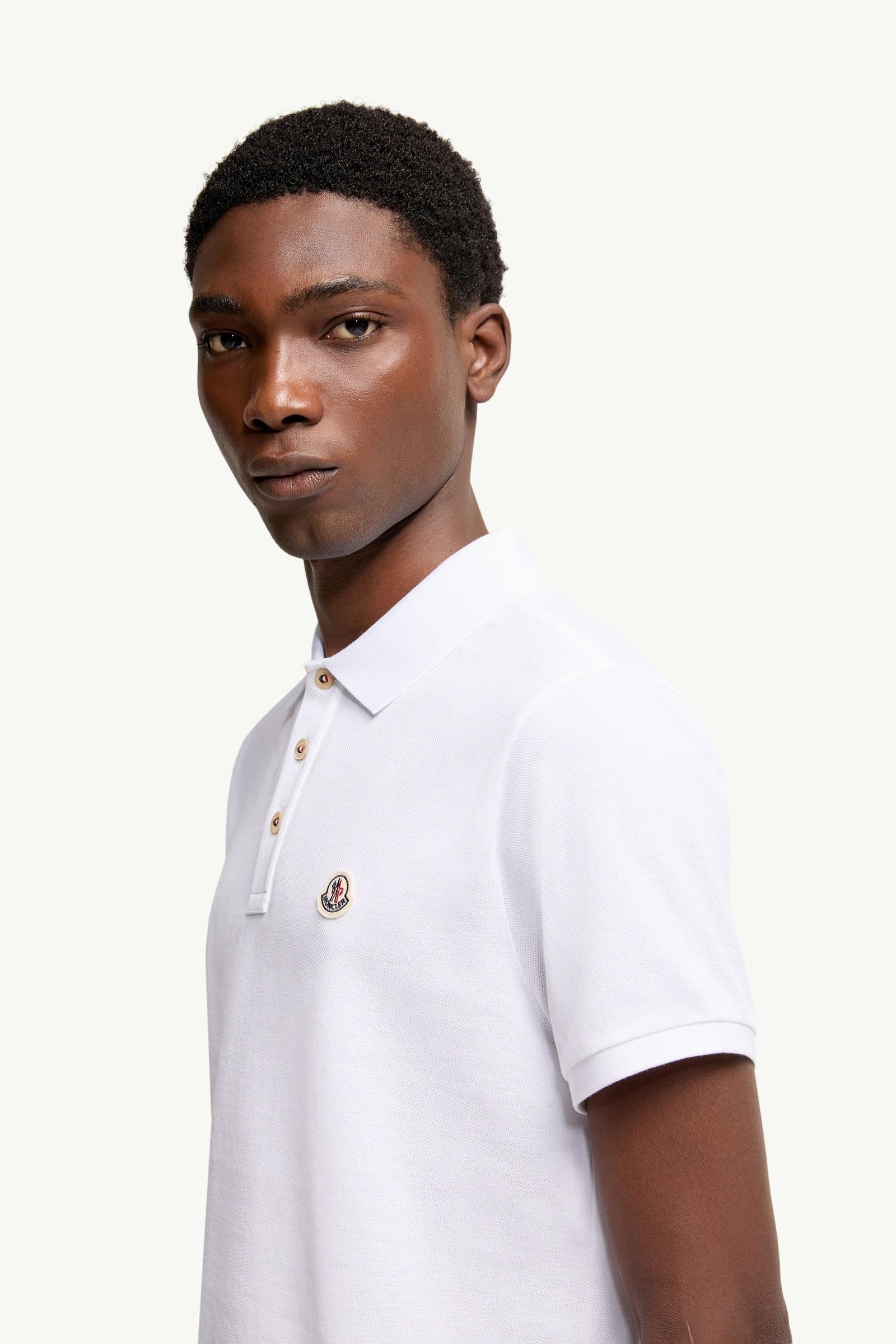 Alternative view of Logo Patch Cotton Polo Shirt