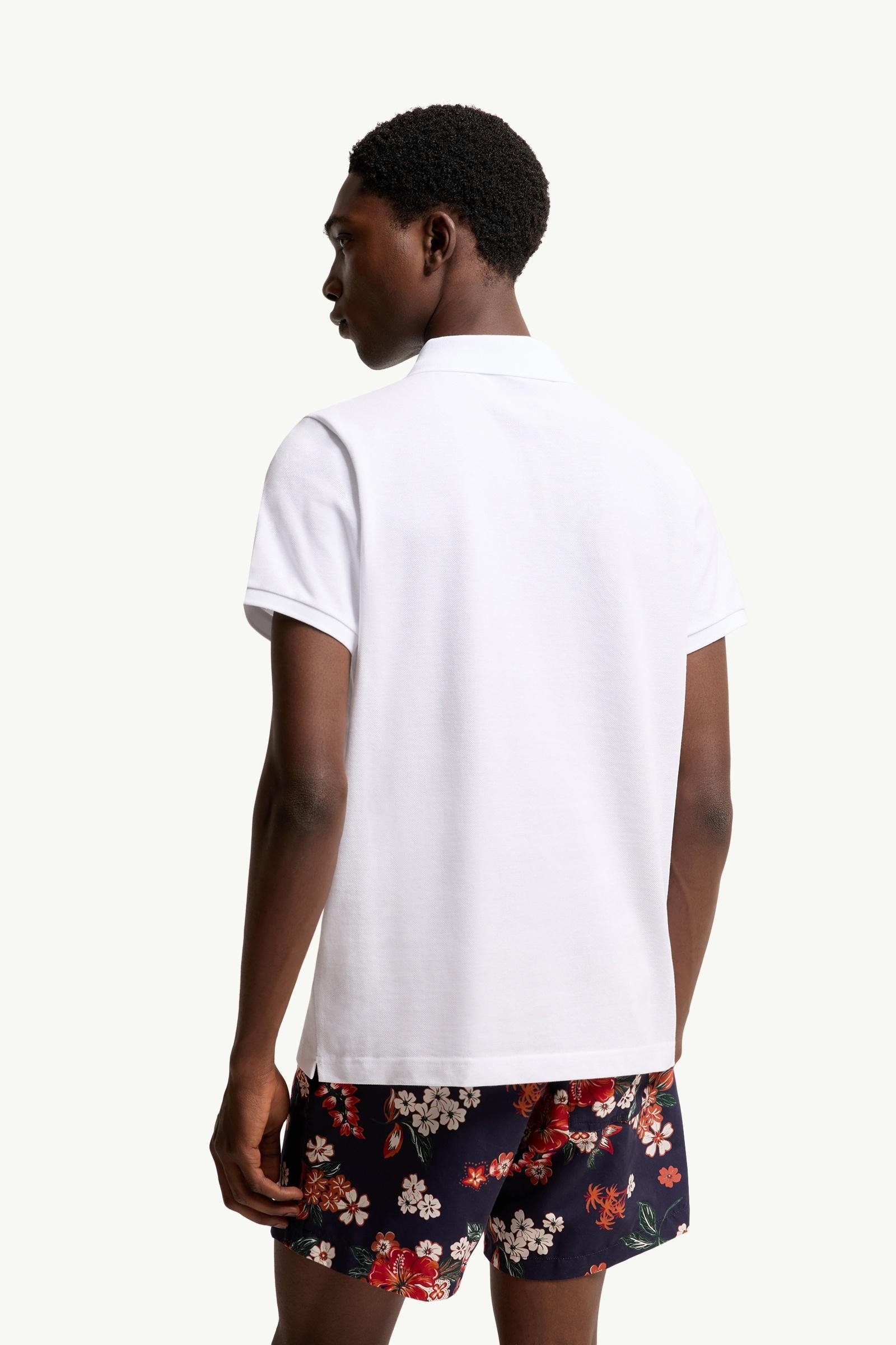 Logo Patch Cotton Polo Shirt - 图片 5