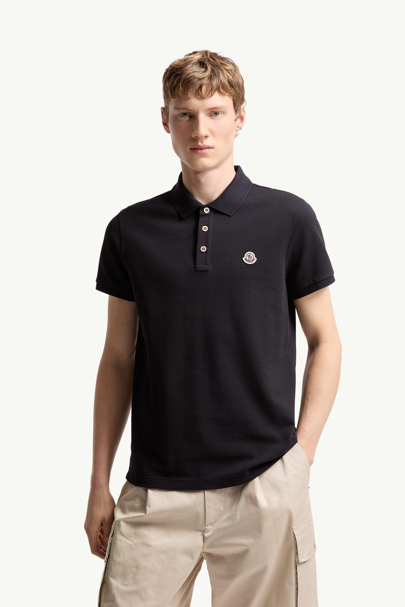 Logo Patch Cotton Polo Shirt - 图片 4