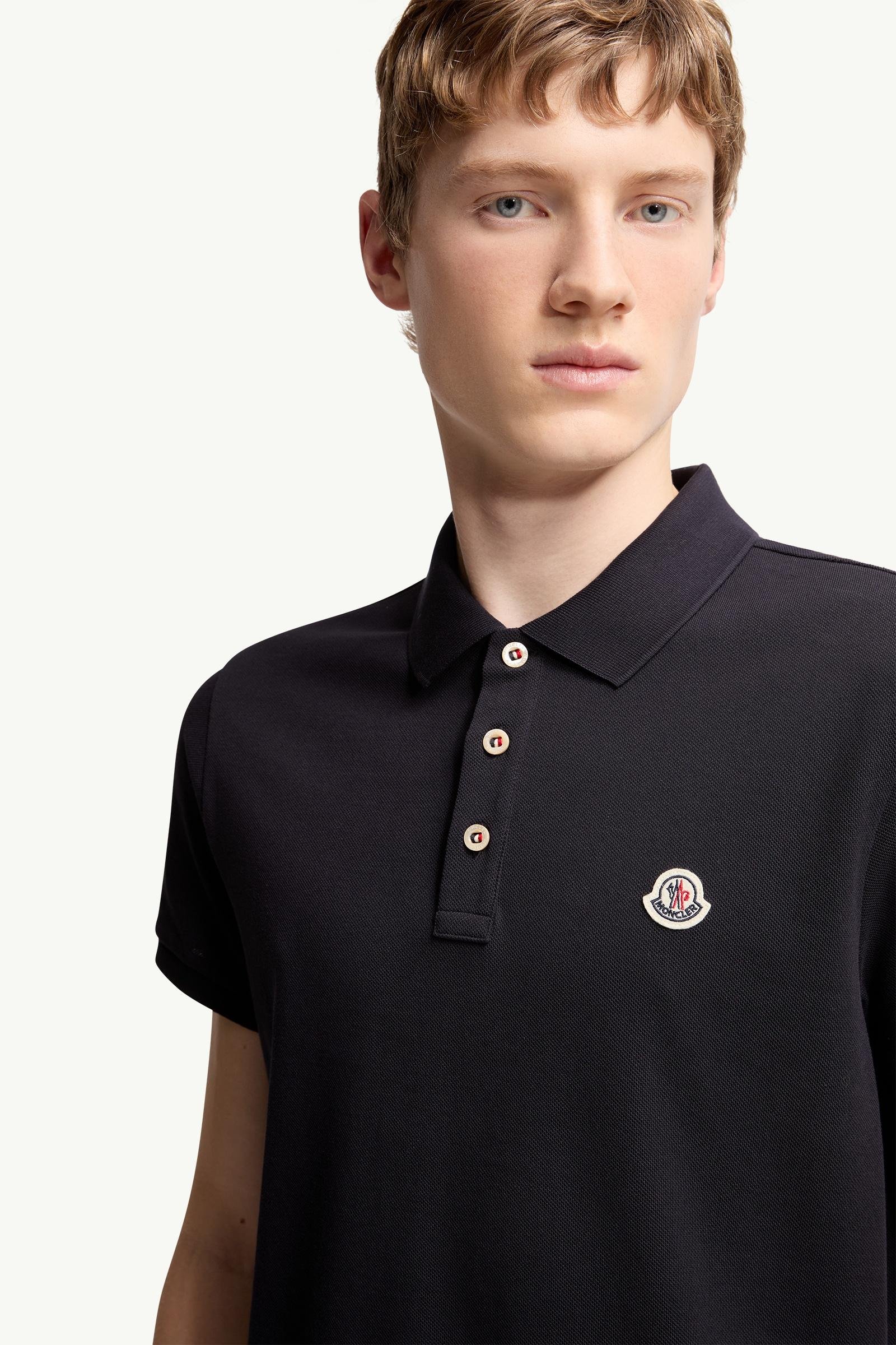 Logo Patch Cotton Polo Shirt - 图片 6