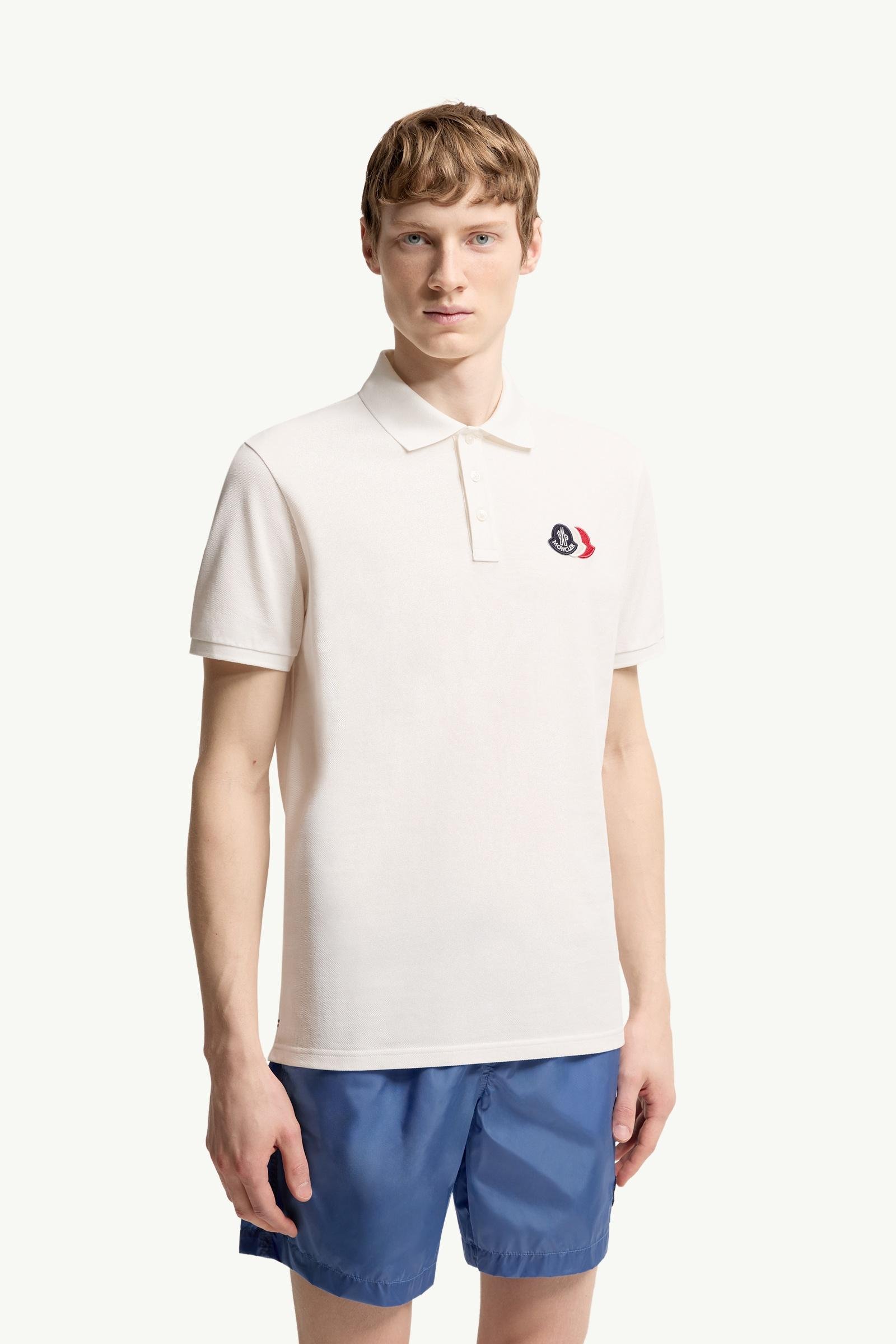 Logo Patch Cotton Piquet Polo Shirt - 图片 4