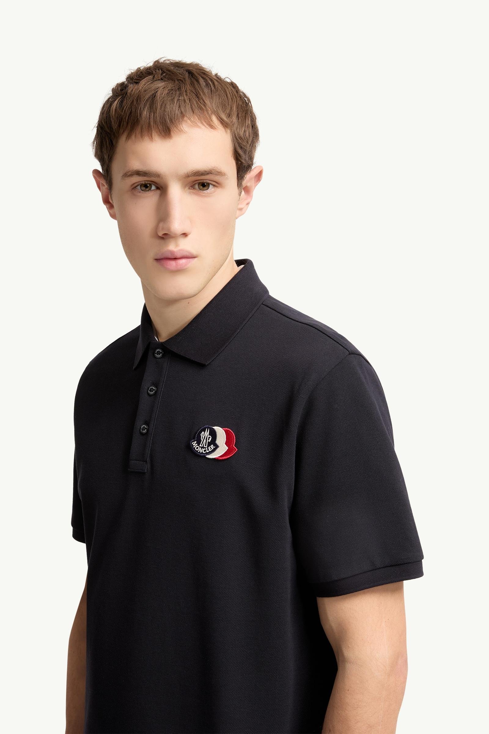 Alternative view of Logo Patch Cotton Piquet Polo Shirt