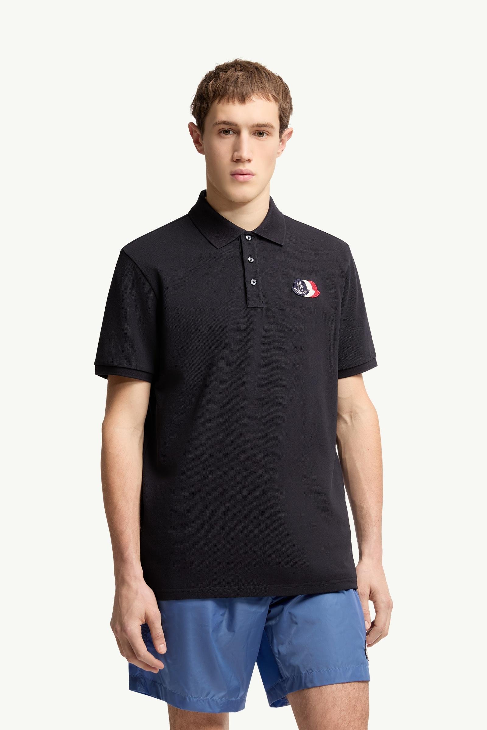 Logo Patch Cotton Piquet Polo Shirt - 图片 4