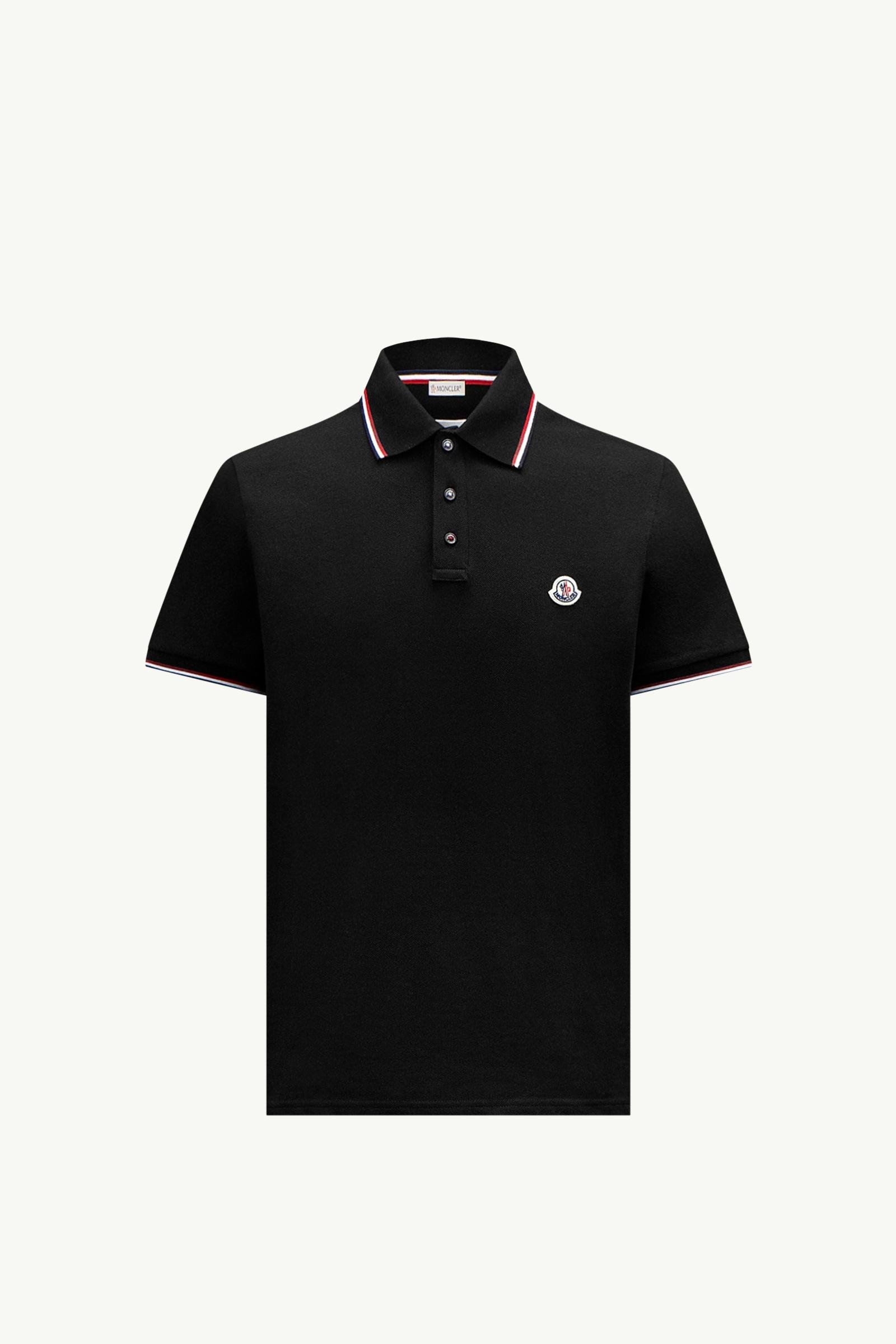 Tricolour-Trimmed Cotton Piquet Polo Shirt - 图片 3
