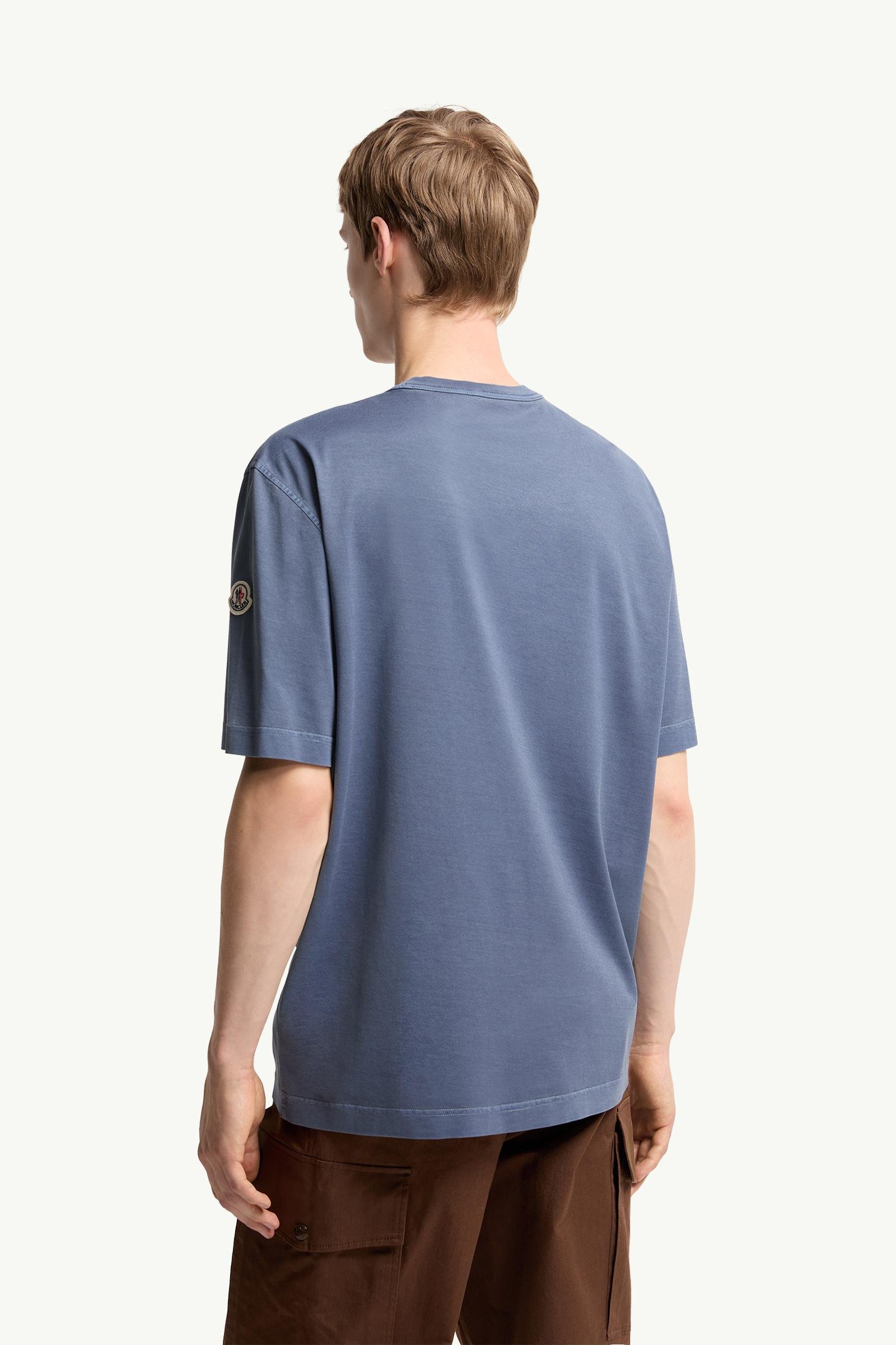 Logo Print Cotton T-Shirt - 图片 5