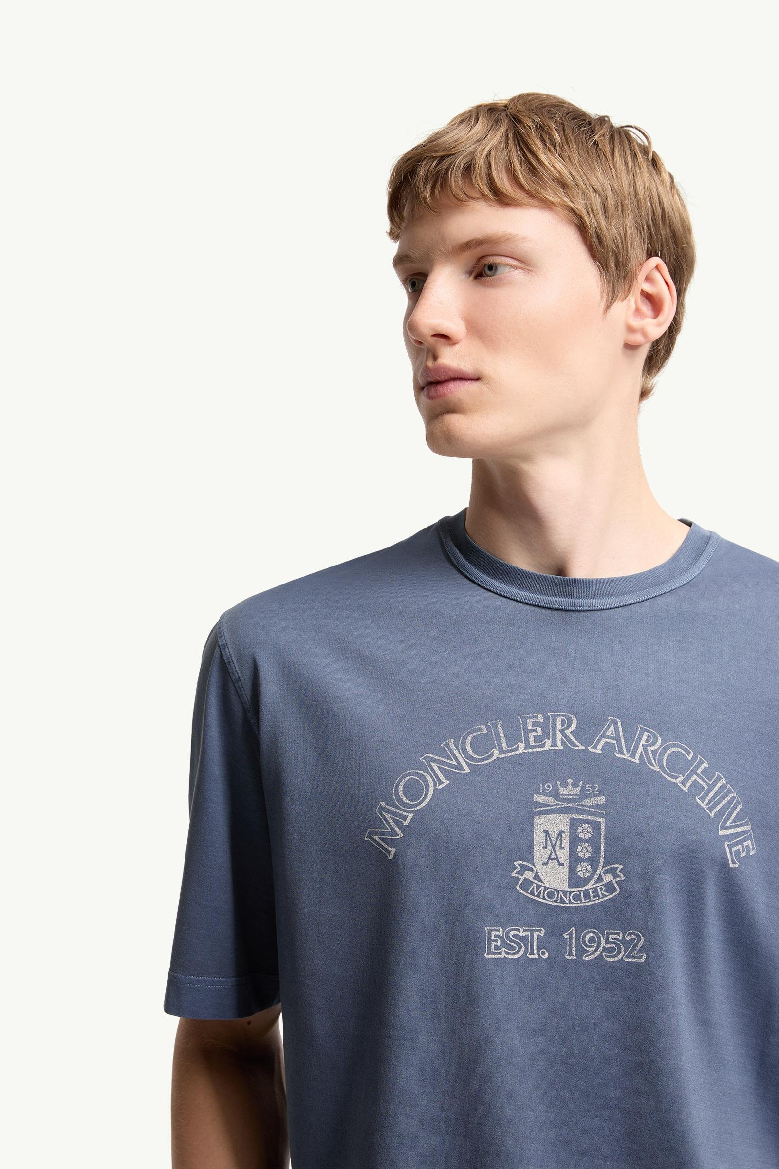 Logo Print Cotton T-Shirt - 图片 6