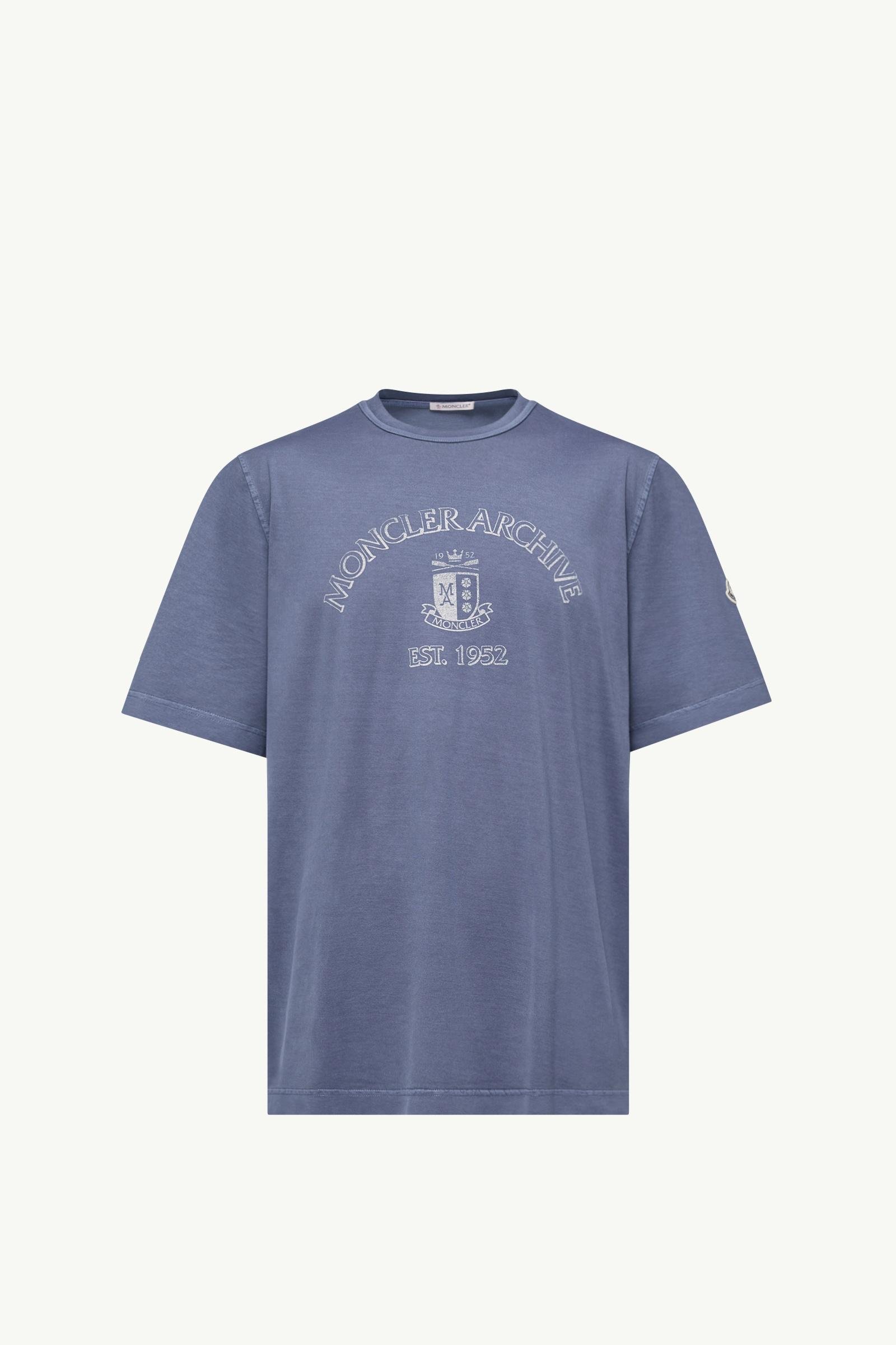 Logo Print Cotton T-Shirt - 图片 3