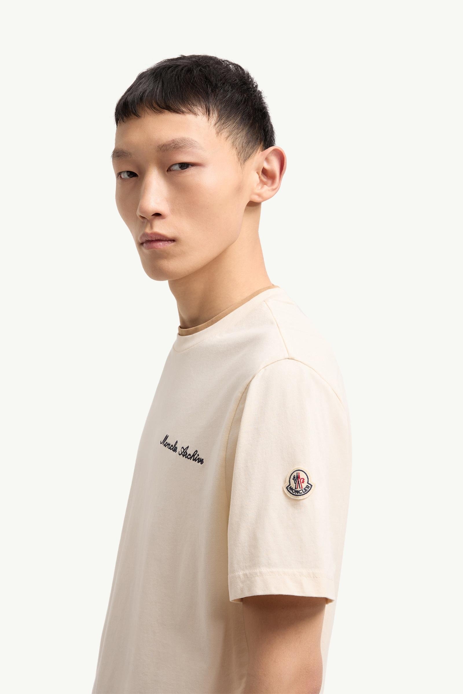 Alternative view of Embroidered Logo Cotton T-Shirt