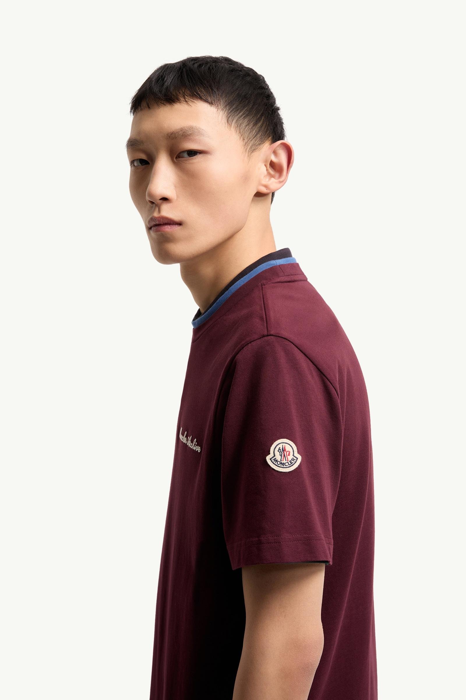 Alternative view of Embroidered Logo Cotton T-Shirt