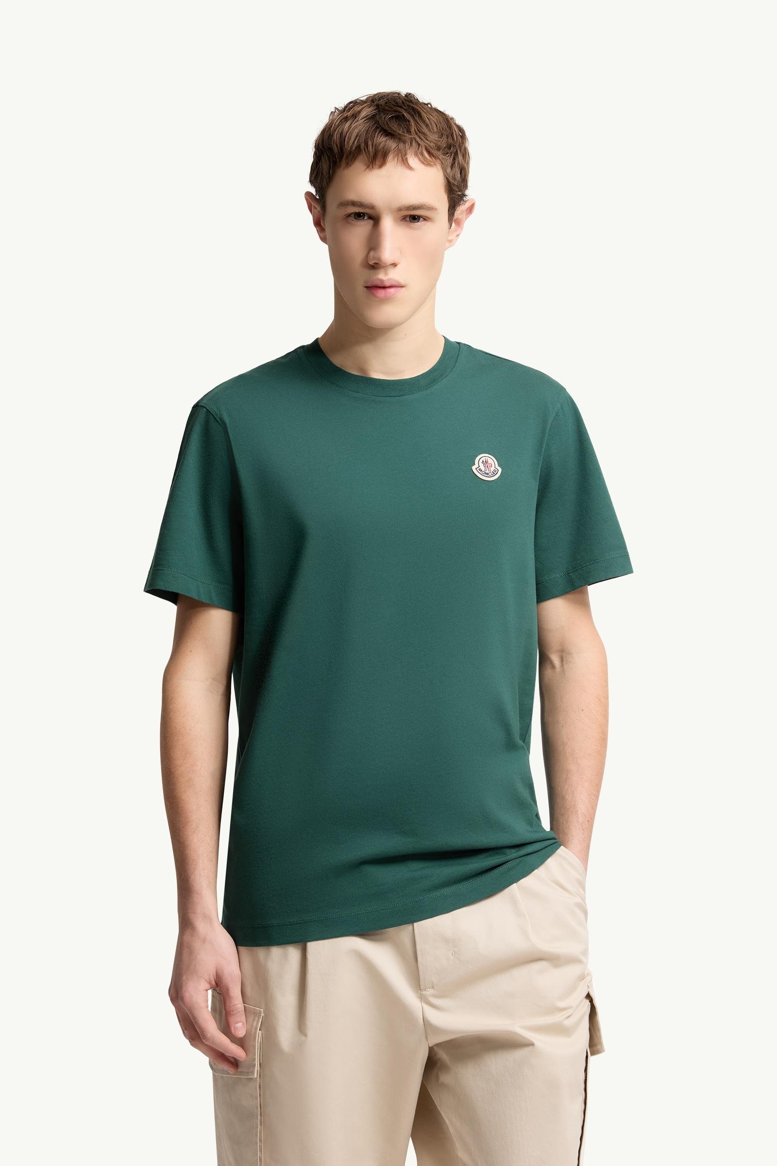 Logo Patch Cotton T-Shirt (Pack of Three) - 图片 4