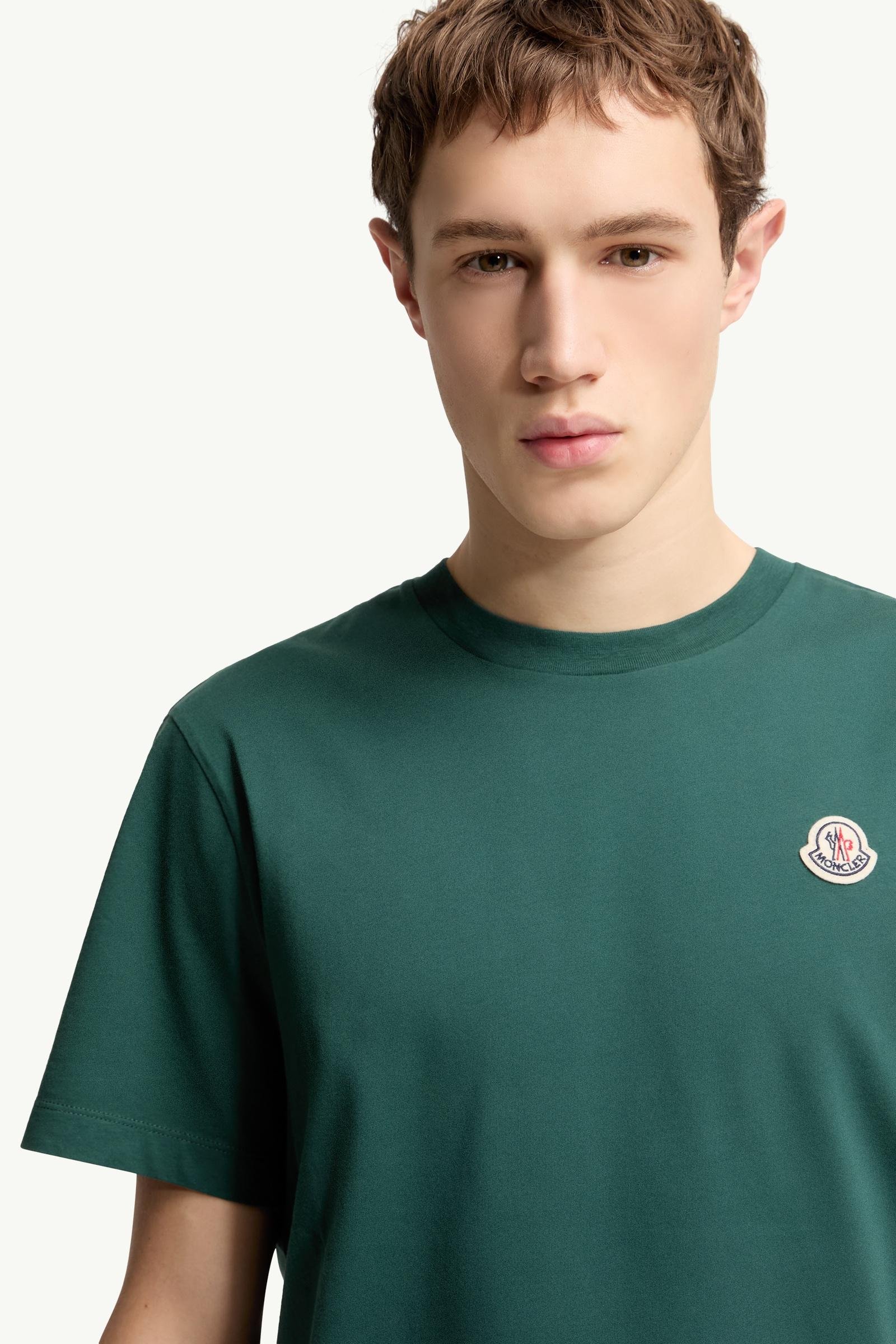 Logo Patch Cotton T-Shirt (Pack of Three) - 图片 6