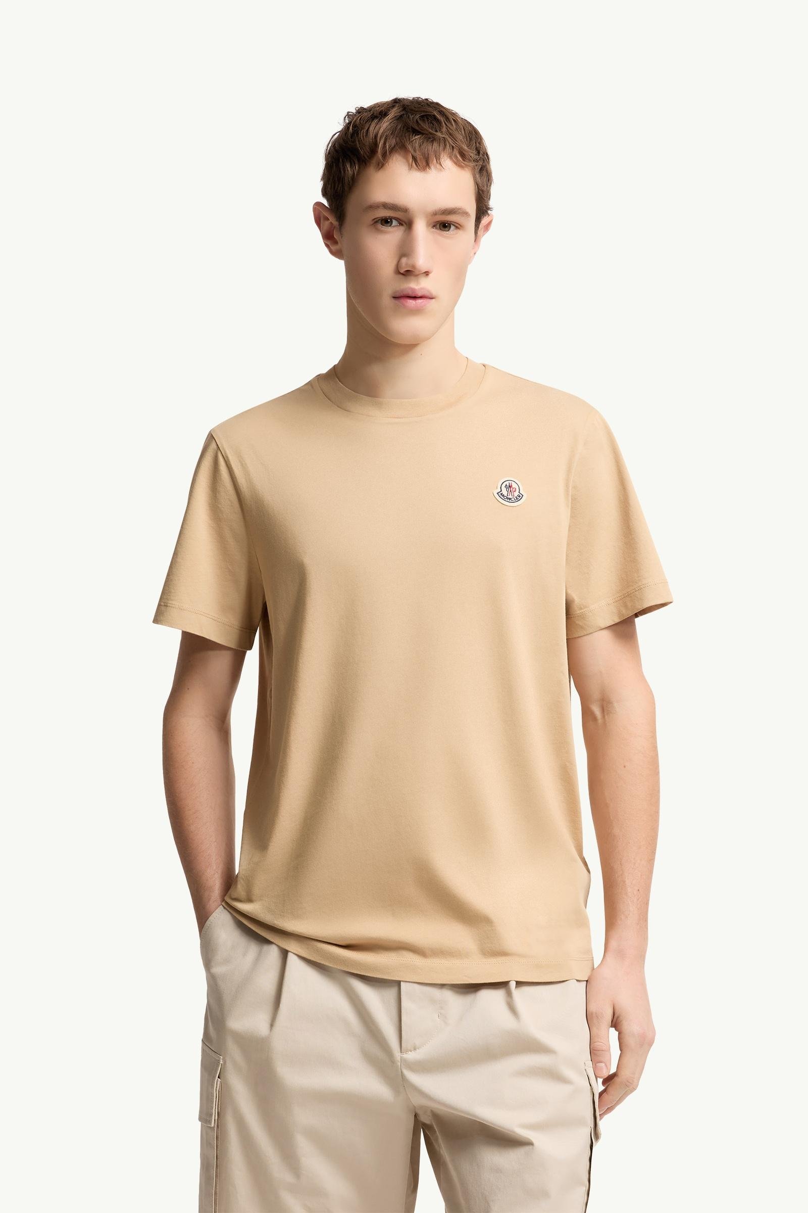 Logo Patch Cotton T-Shirt (Pack of Three) - 图片 4