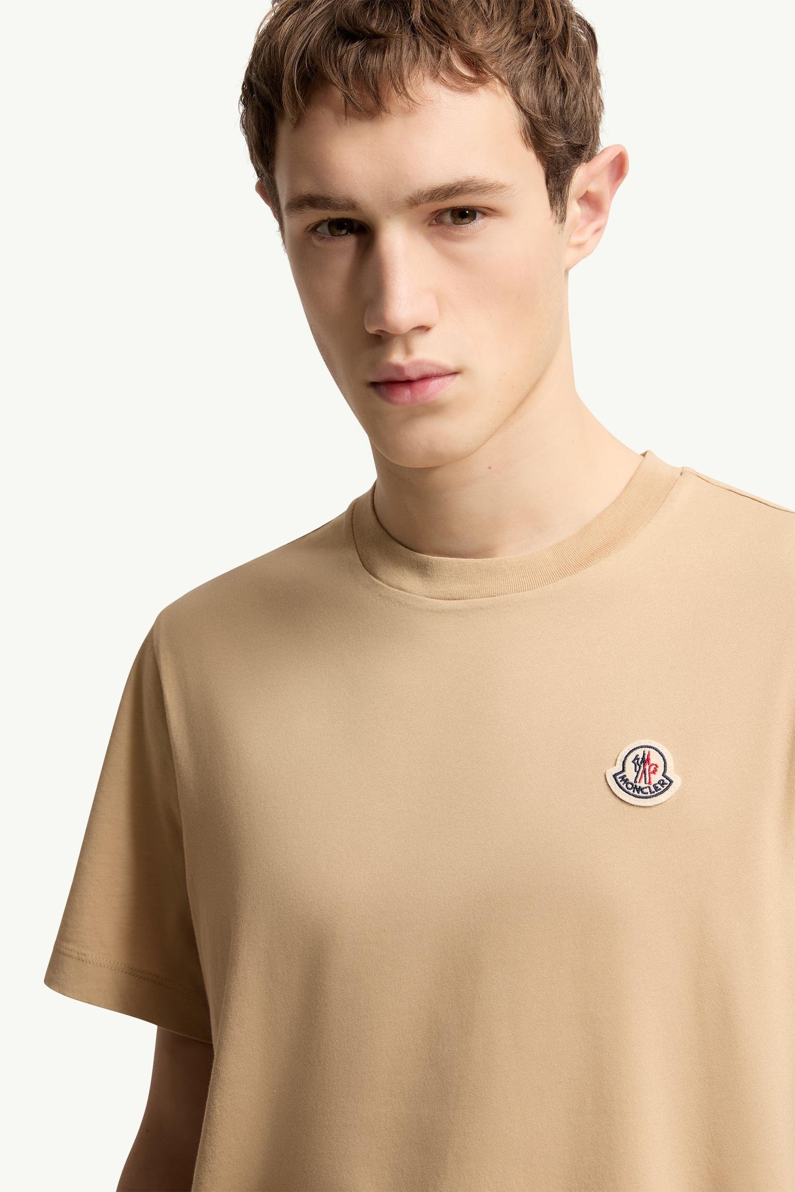 Logo Patch Cotton T-Shirt (Pack of Three) - 图片 6