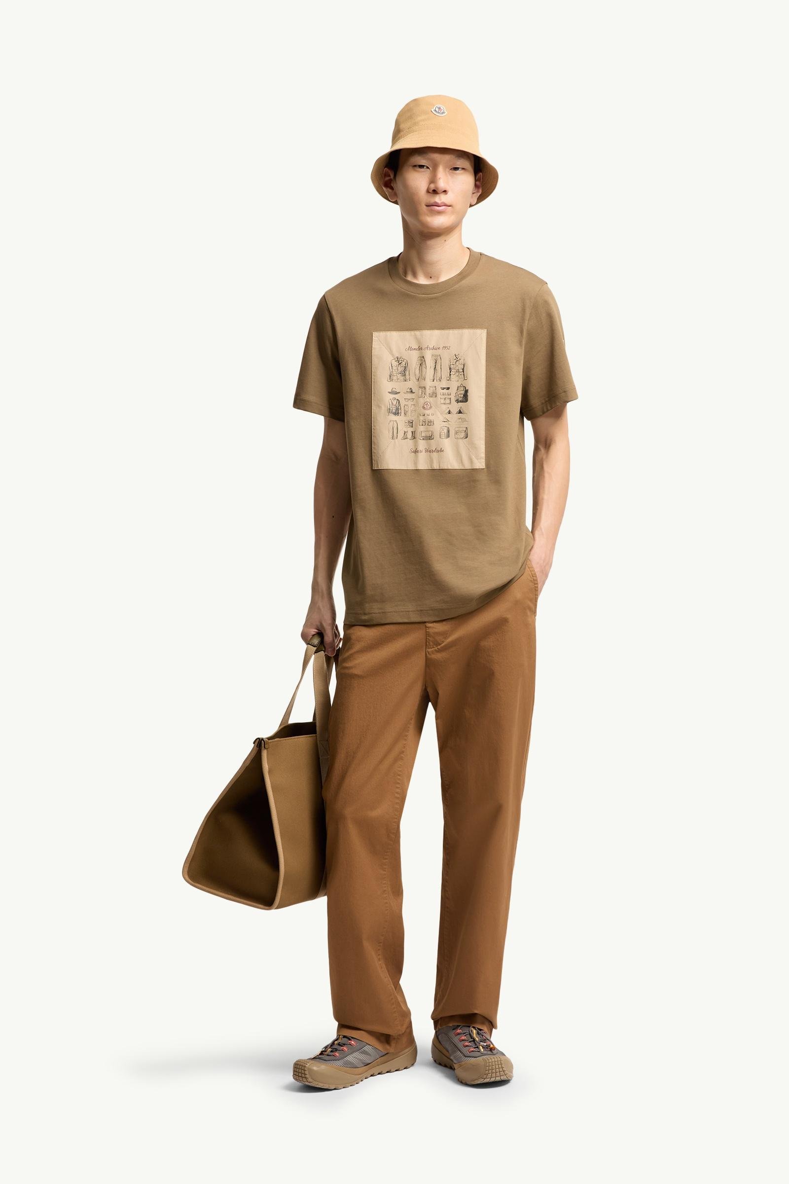 Safari Wardrobe Print Cotton T-Shirt