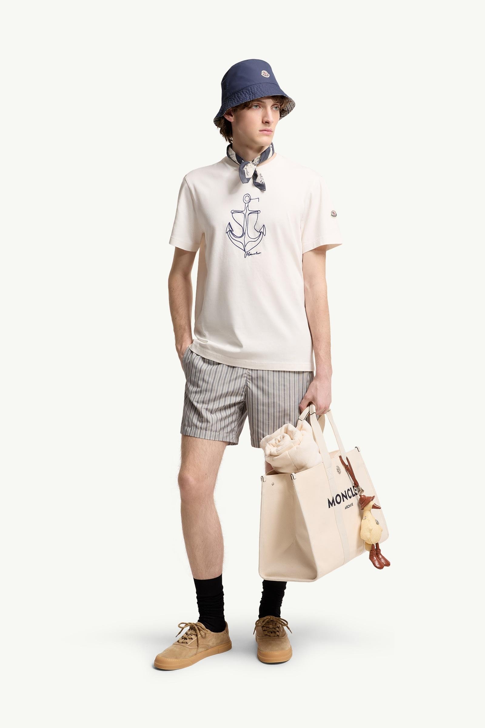 Embroidered Cotton T-Shirt