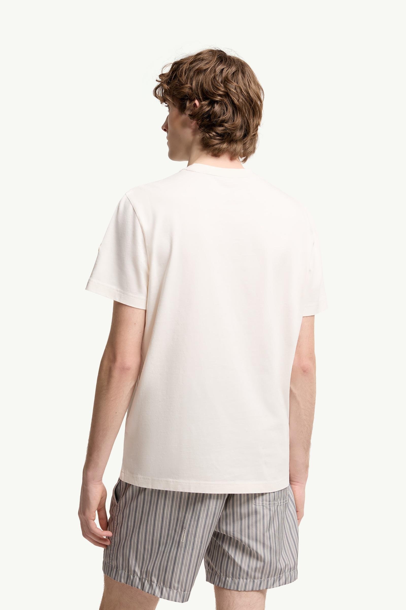 Embroidered Cotton T-Shirt - 图片 5