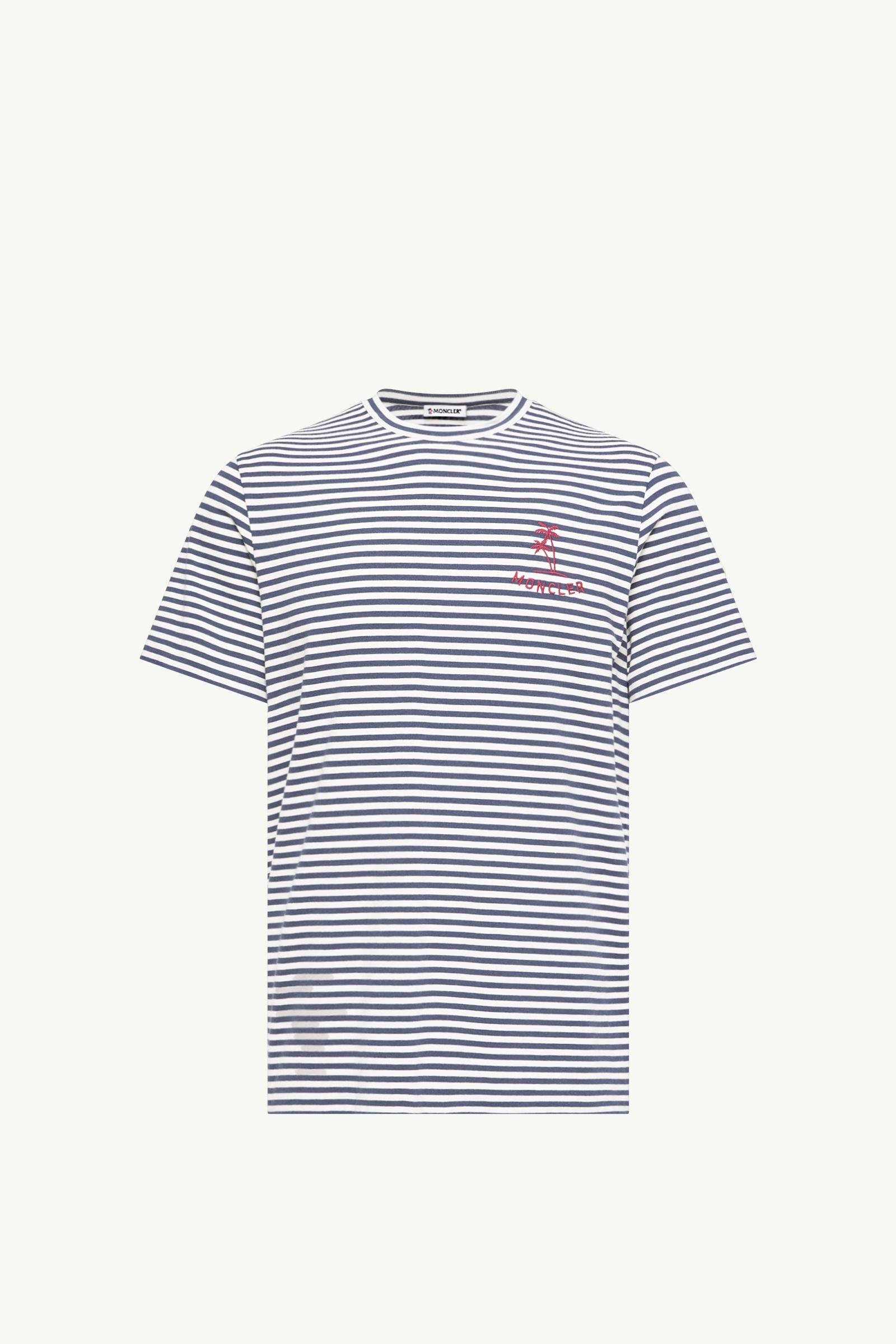 Striped Cotton & Modal Blend T-Shirt - 图片 3