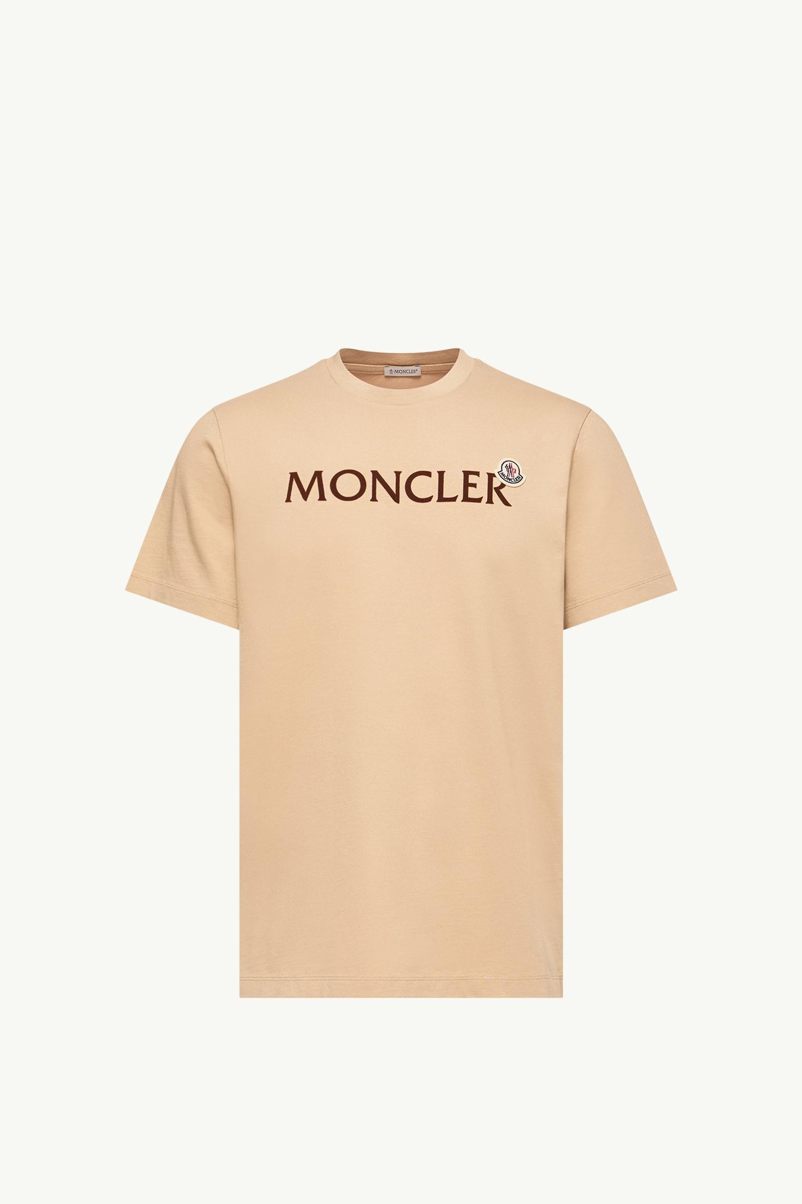 Flocked Logo Cotton T-Shirt - 图片 3