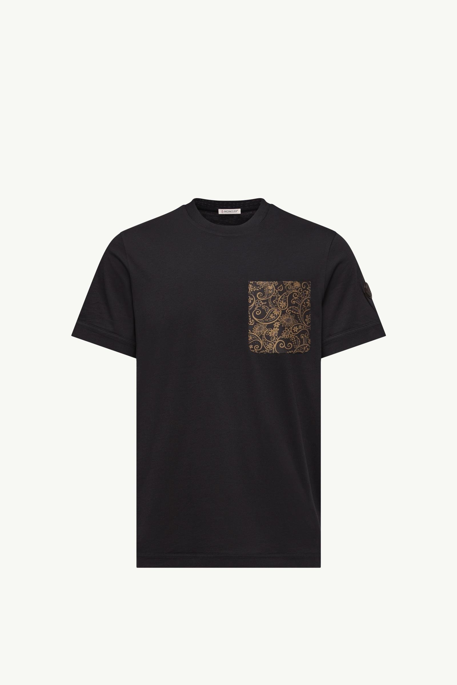 Paisley Print Cotton T-Shirt - 图片 3