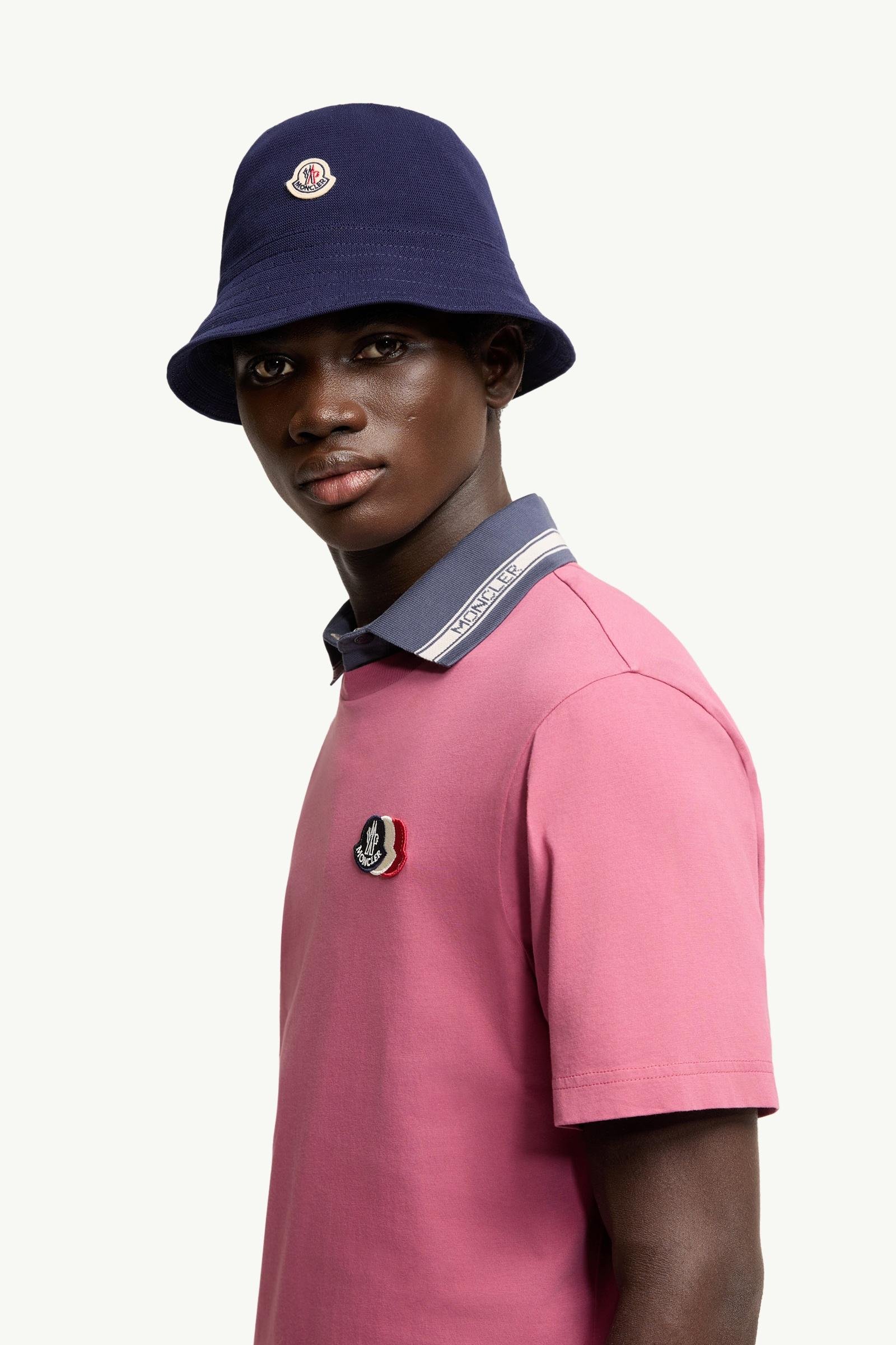 Alternative view of Embroidered Tricolor Logo Cotton T-Shirt