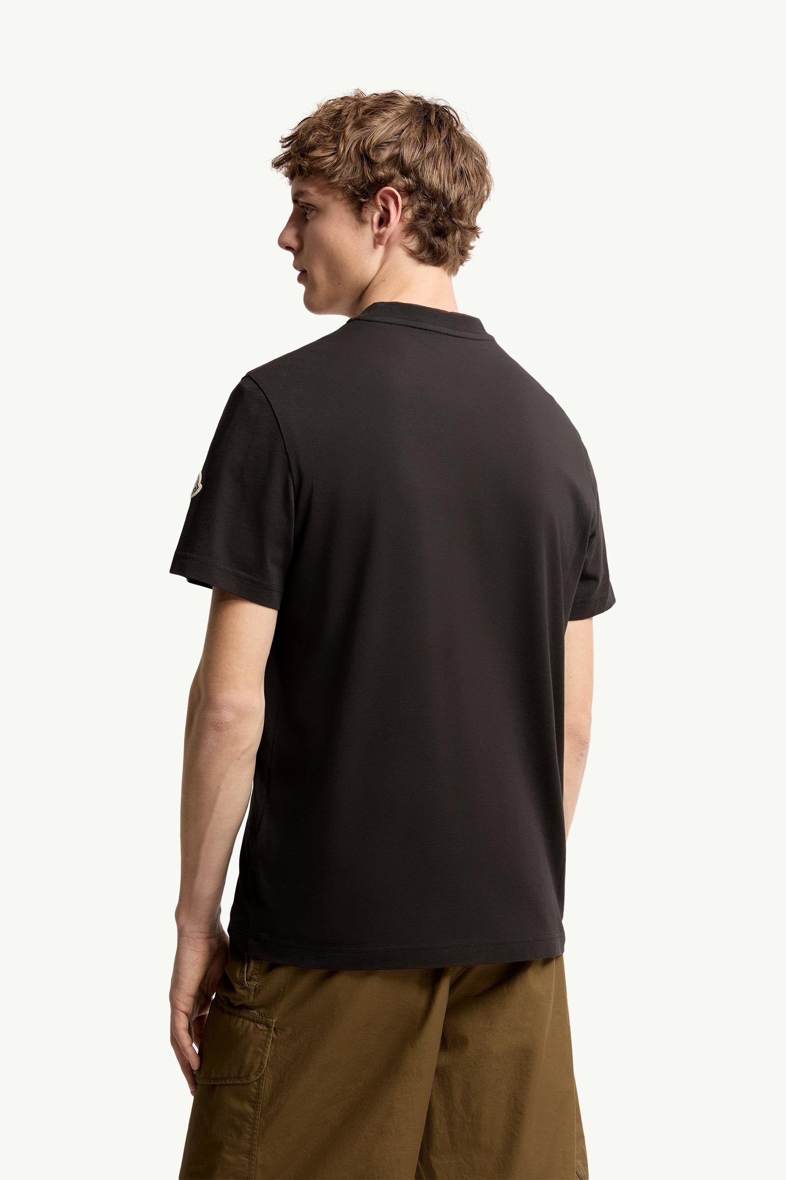 Logo Print Cotton T-Shirt - 图片 5
