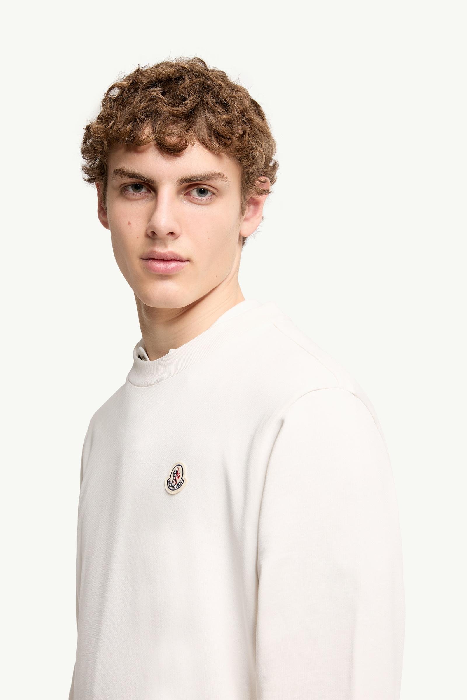 Alternative view of Logo Patch Cotton Sweatshirt