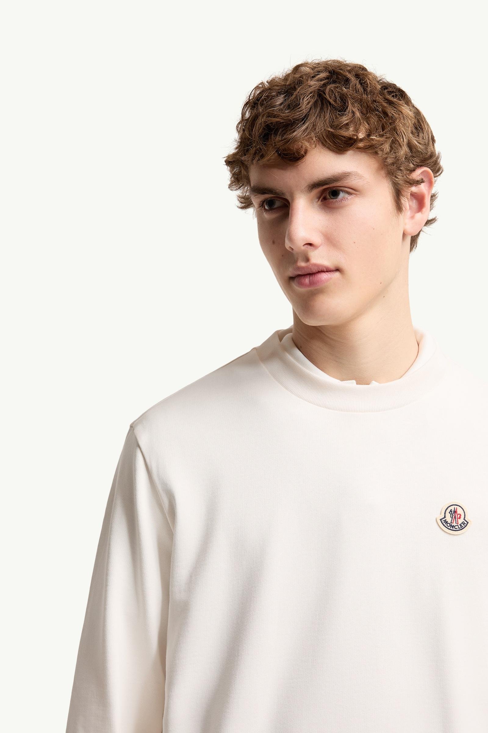 Logo Patch Cotton Sweatshirt - 图片 6