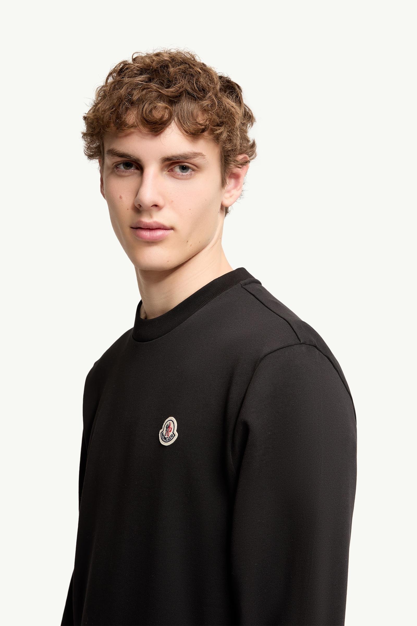 Logo Patch Cotton Sweatshirt - 图片 2